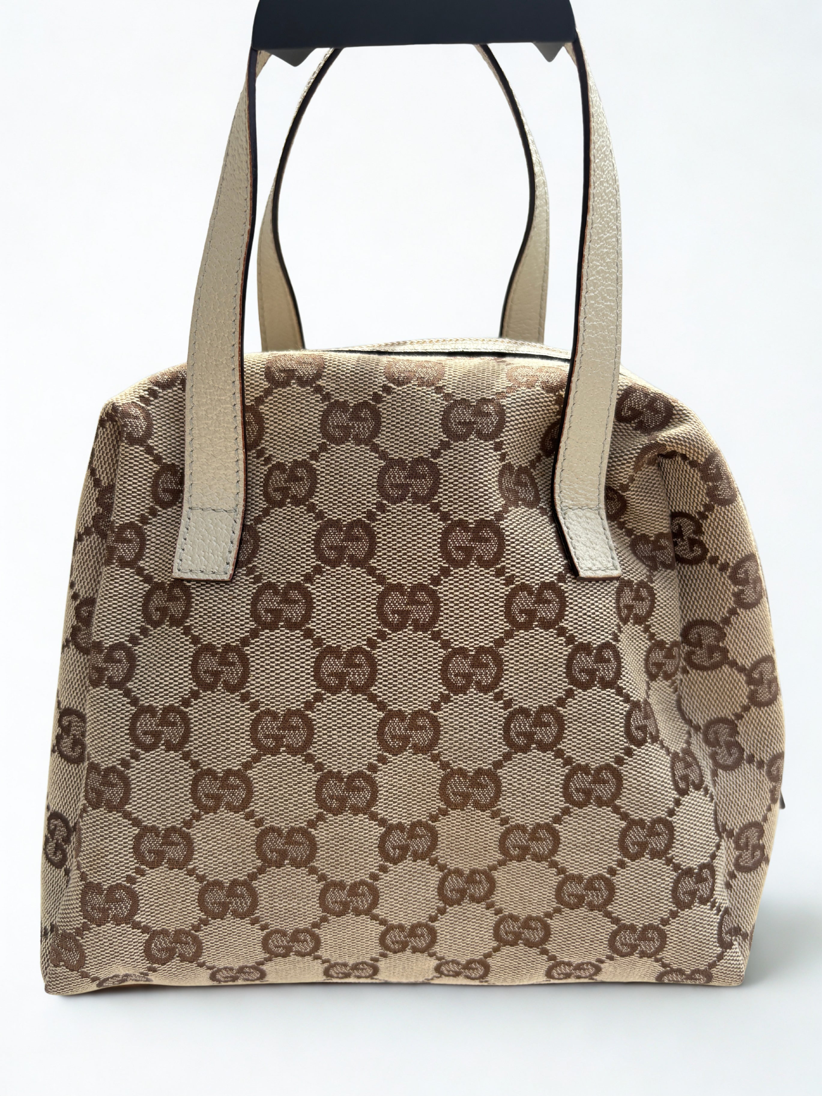Vintage Gucci Monogram Canvas Balthus beige tas