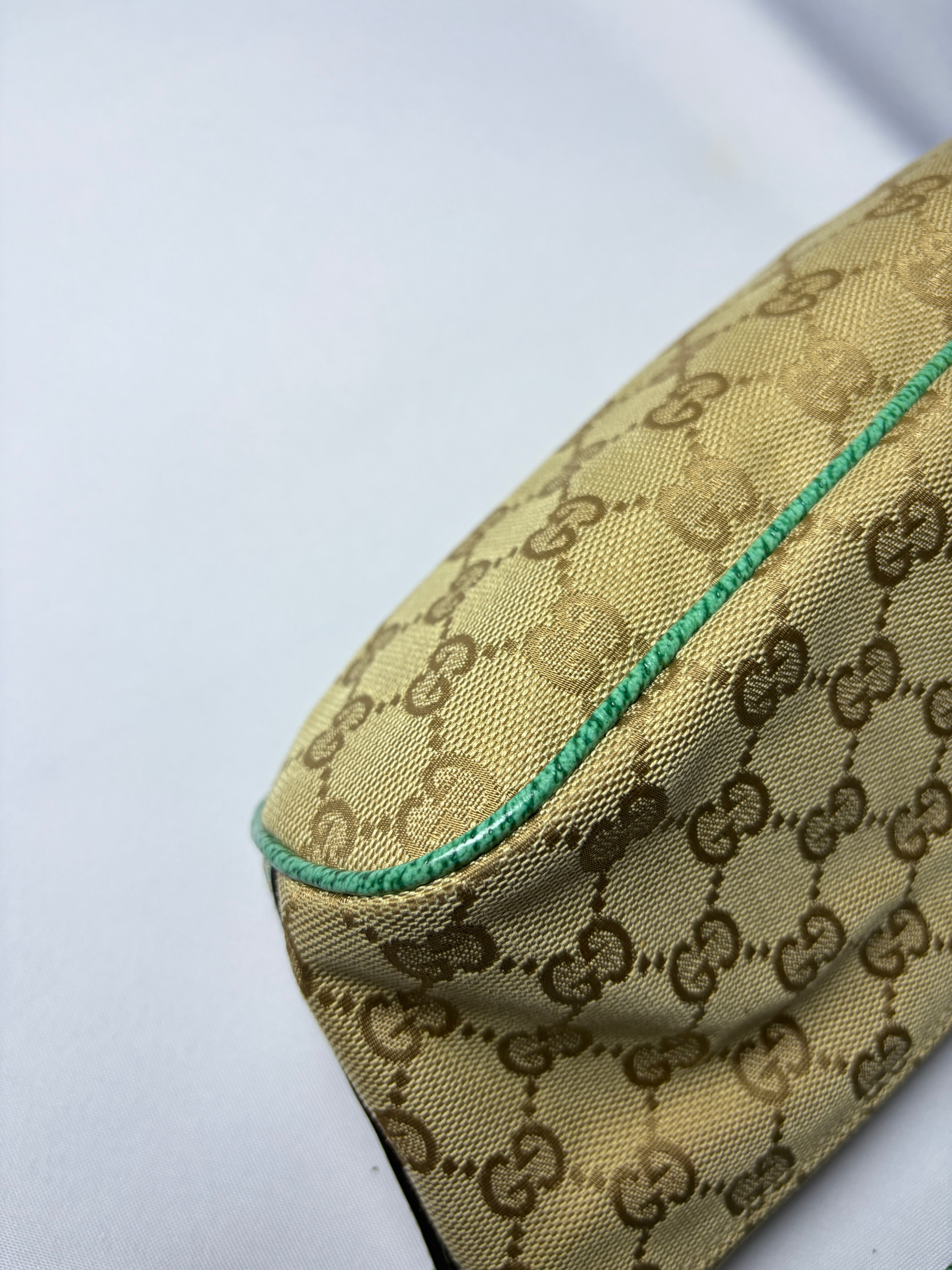Gucci Boat Beige Mint Green