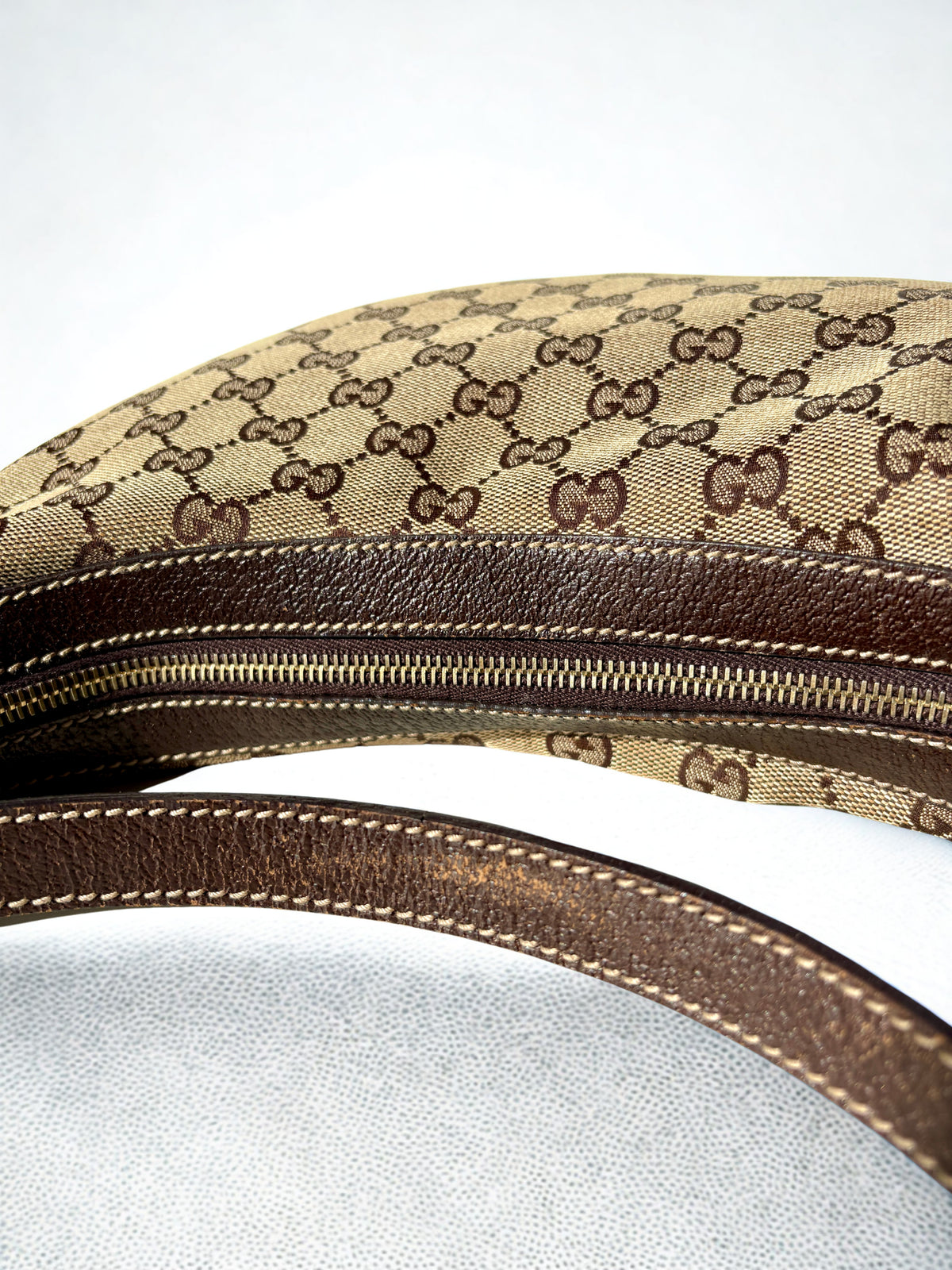 Gucci GG Canvas Charmy Hobo