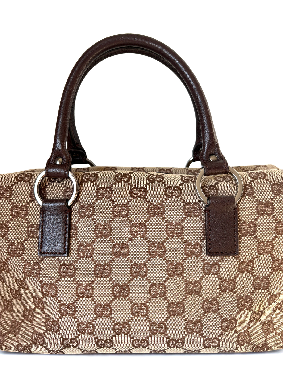 Gucci Monogram Boston Top Handle