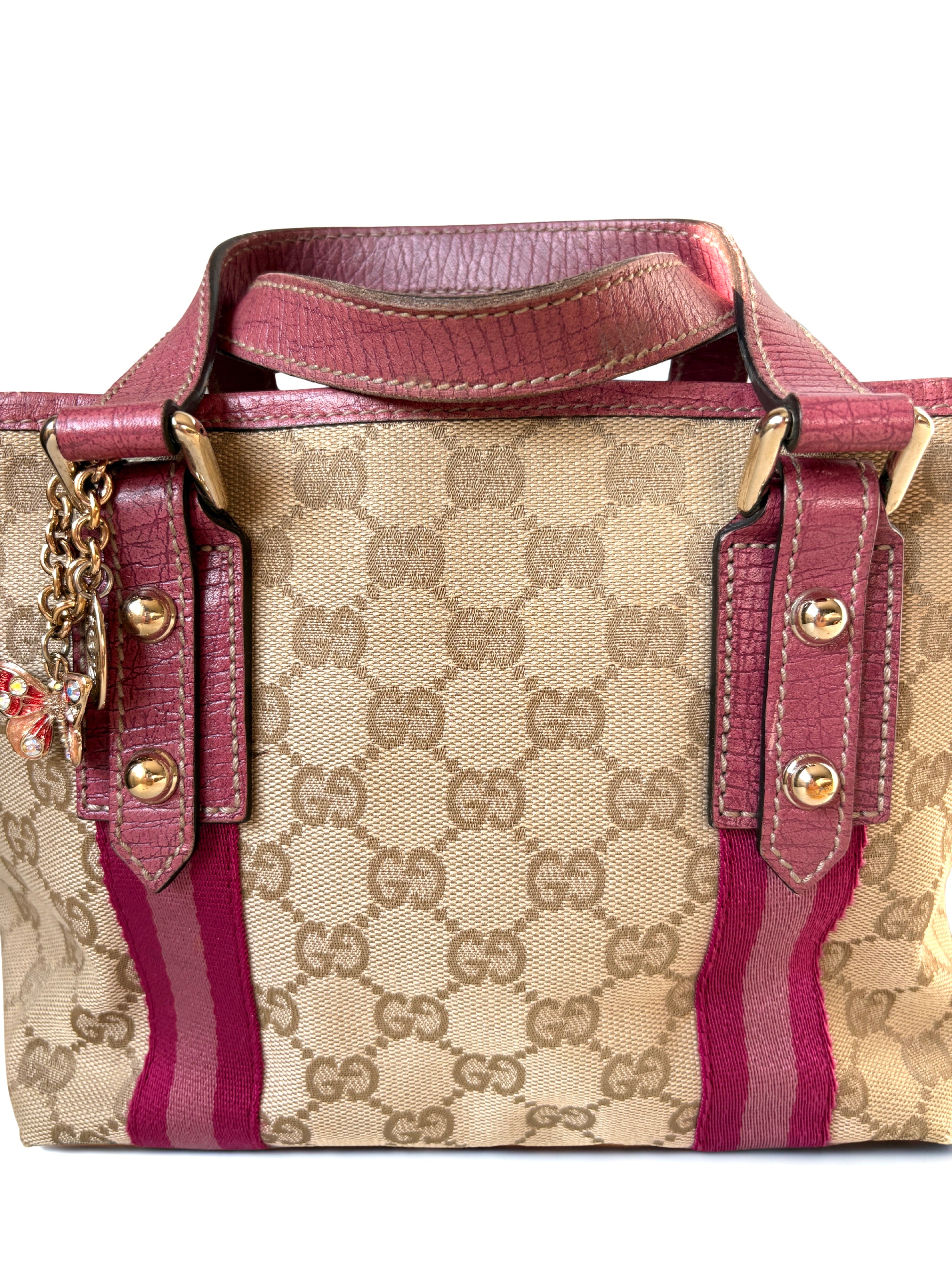 Gucci Canvas Jolicoeur Tote Mini