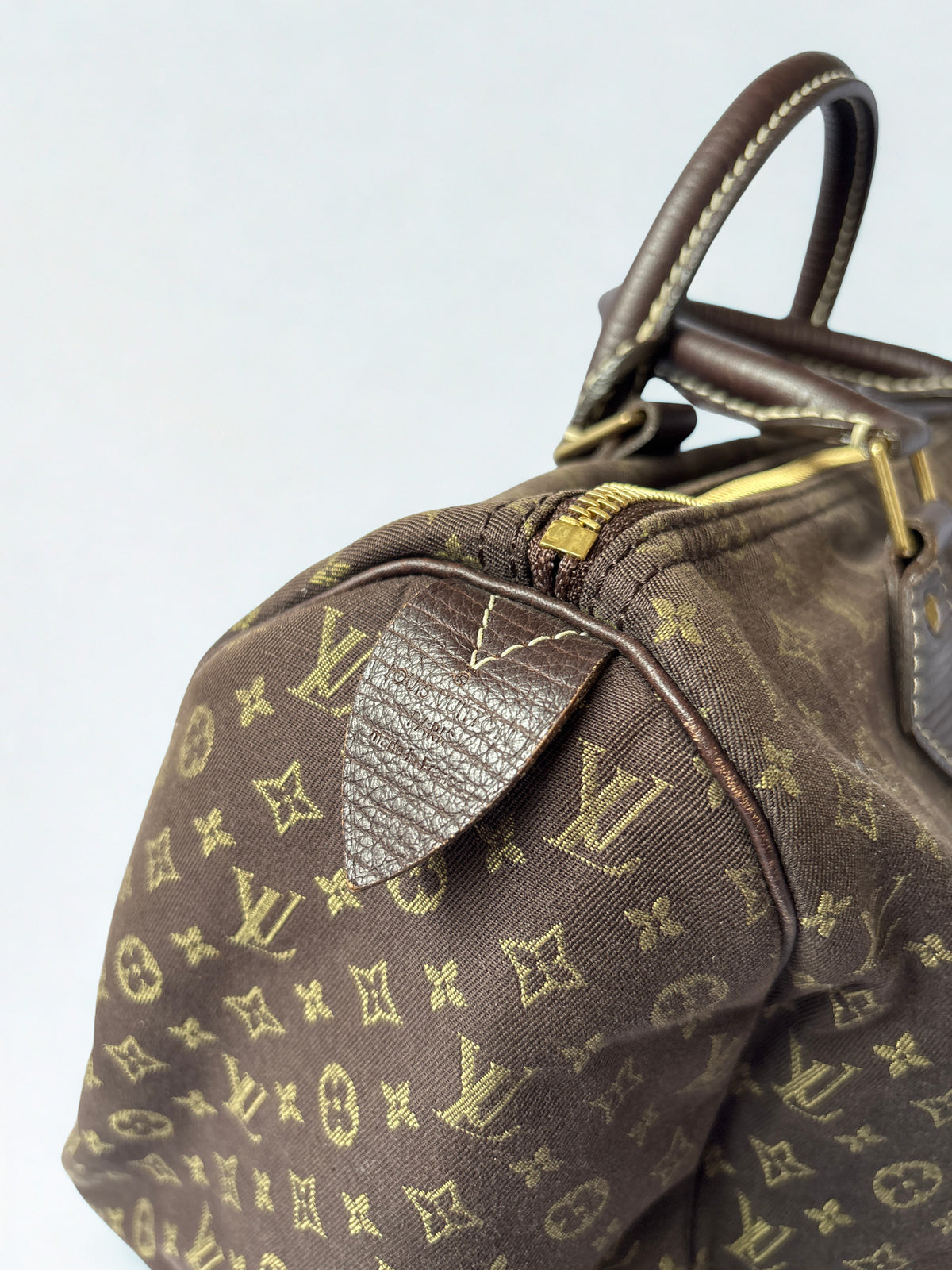 Louis Vuitton Monogram Mini Lin Speedy 30