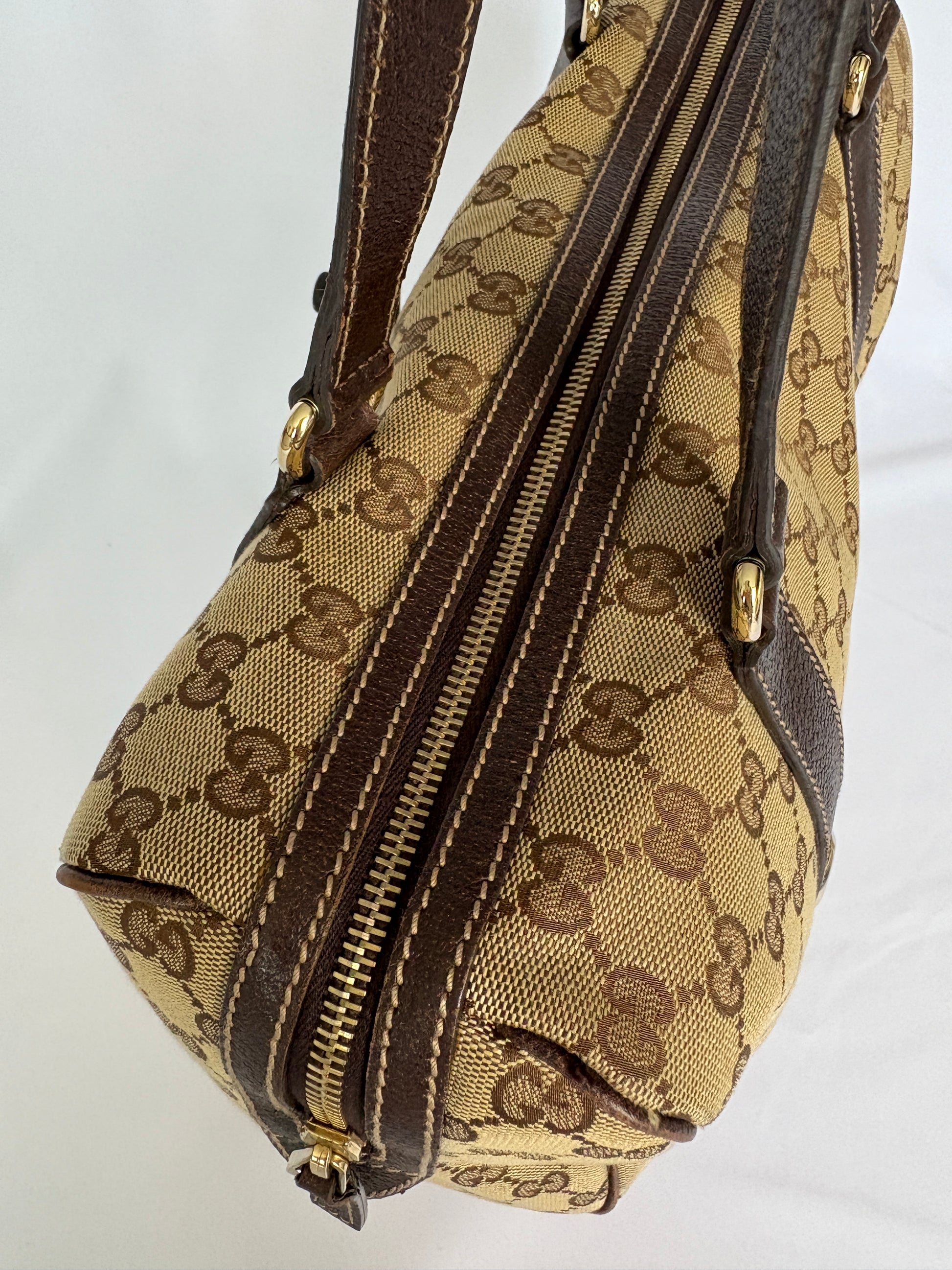 Gucci Canvas Boston Mini