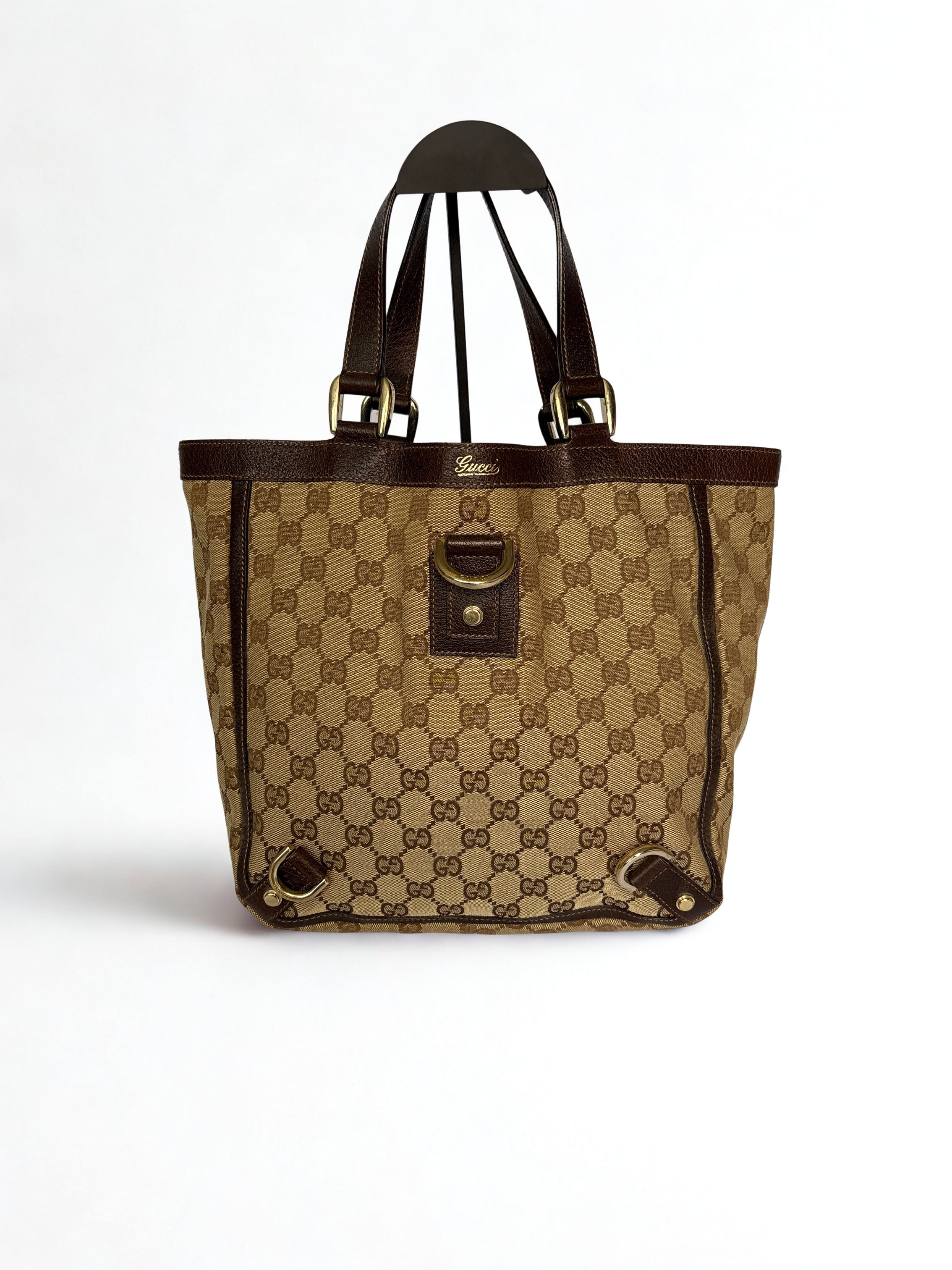 Gucci Abbey D Ring Canvas