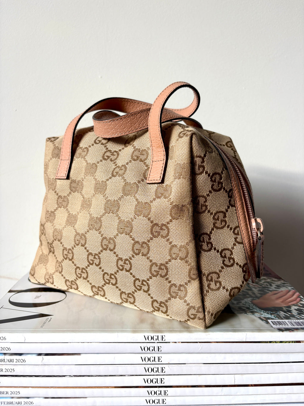 Gucci Balthus Top Handle Pink