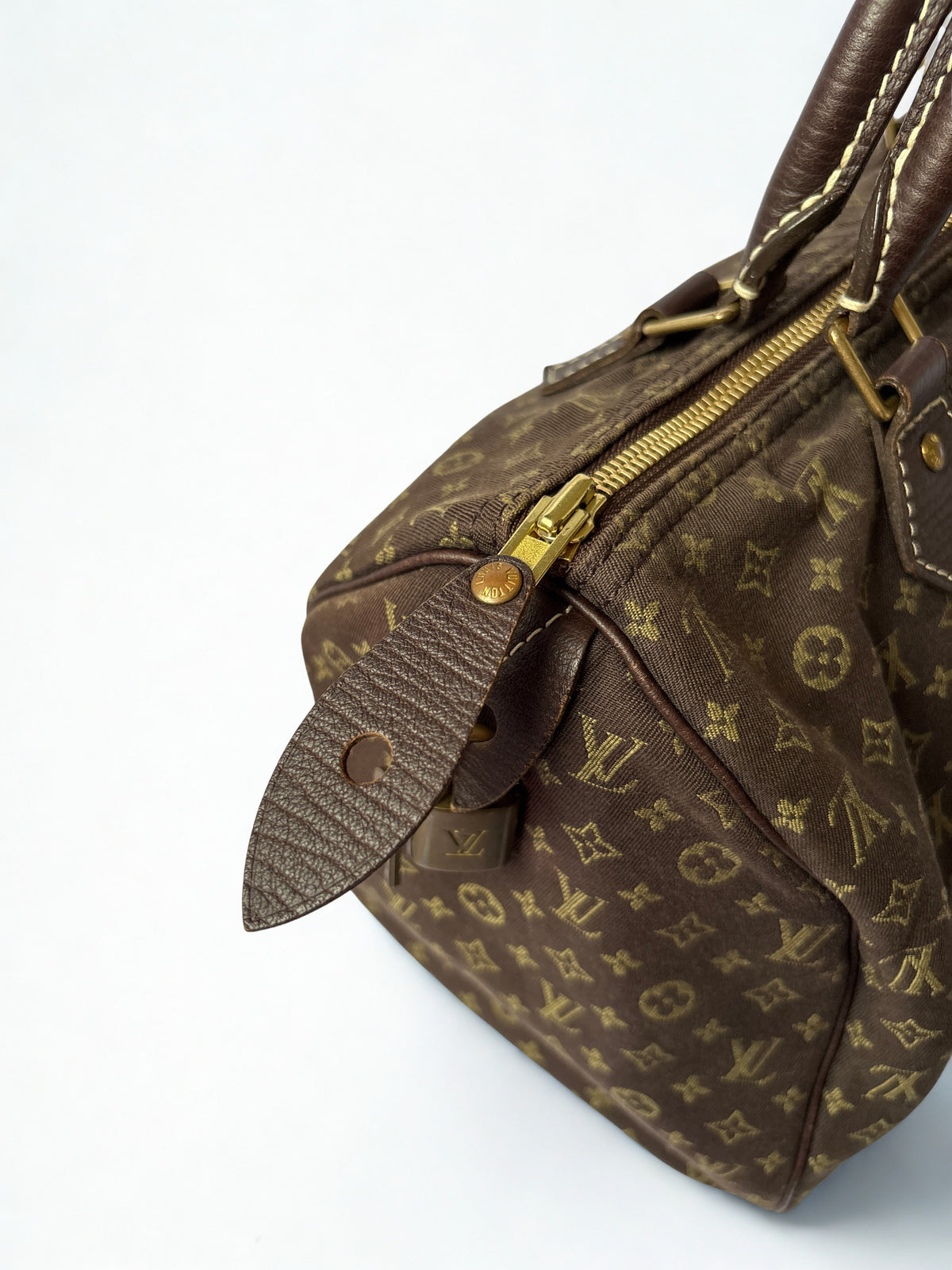 Louis Vuitton Monogram Mini Lin Speedy 30