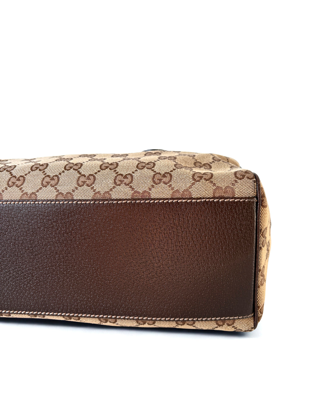 Vintage Gucci Charmy Boston - Monogram canvas, schone binnenzijde