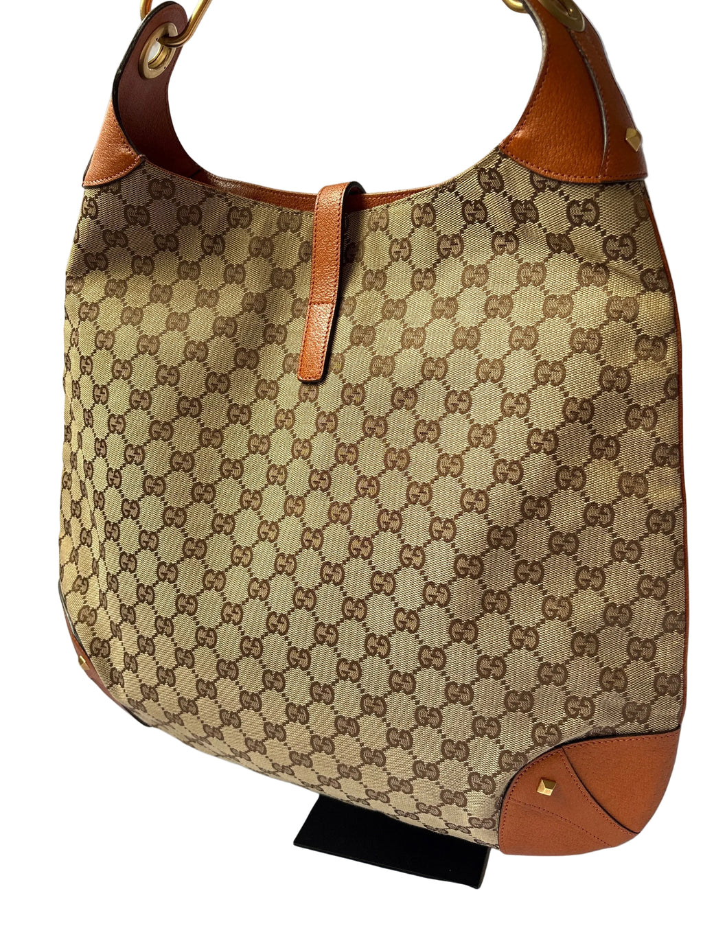 Vintage Gucci New Jackie Hobo Large achterzijde