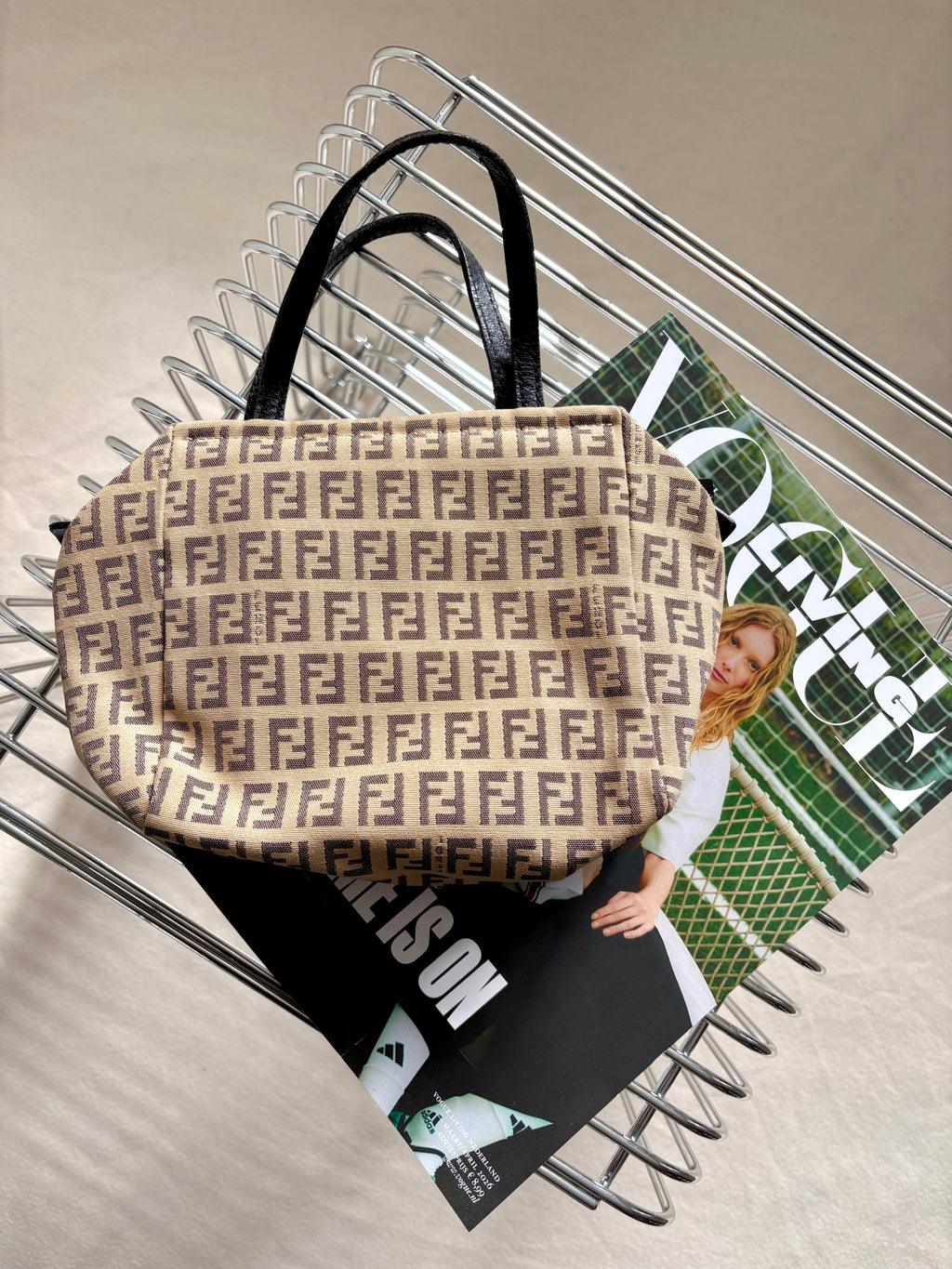 Fendi Zucchino 90’s Mini Tote