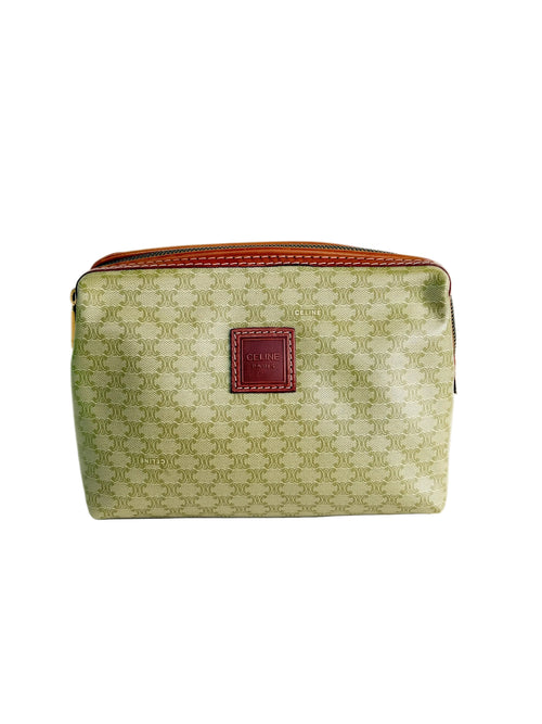 Pre-loved Celine Cosmetic Pouch Beige