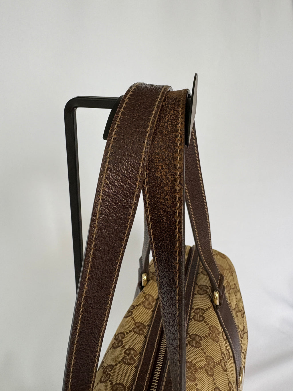 Gucci Canvas Boston Mini