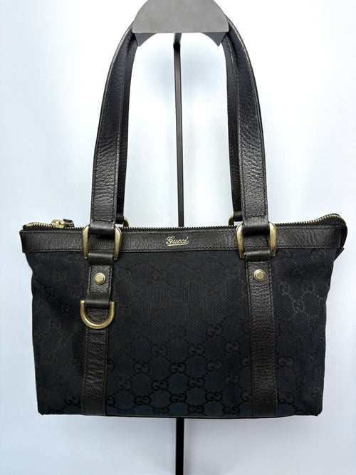 Gucci Abbey Monogram GG canvas tas