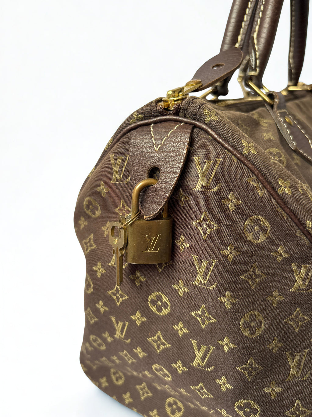 Louis Vuitton Monogram Mini Lin Speedy 30