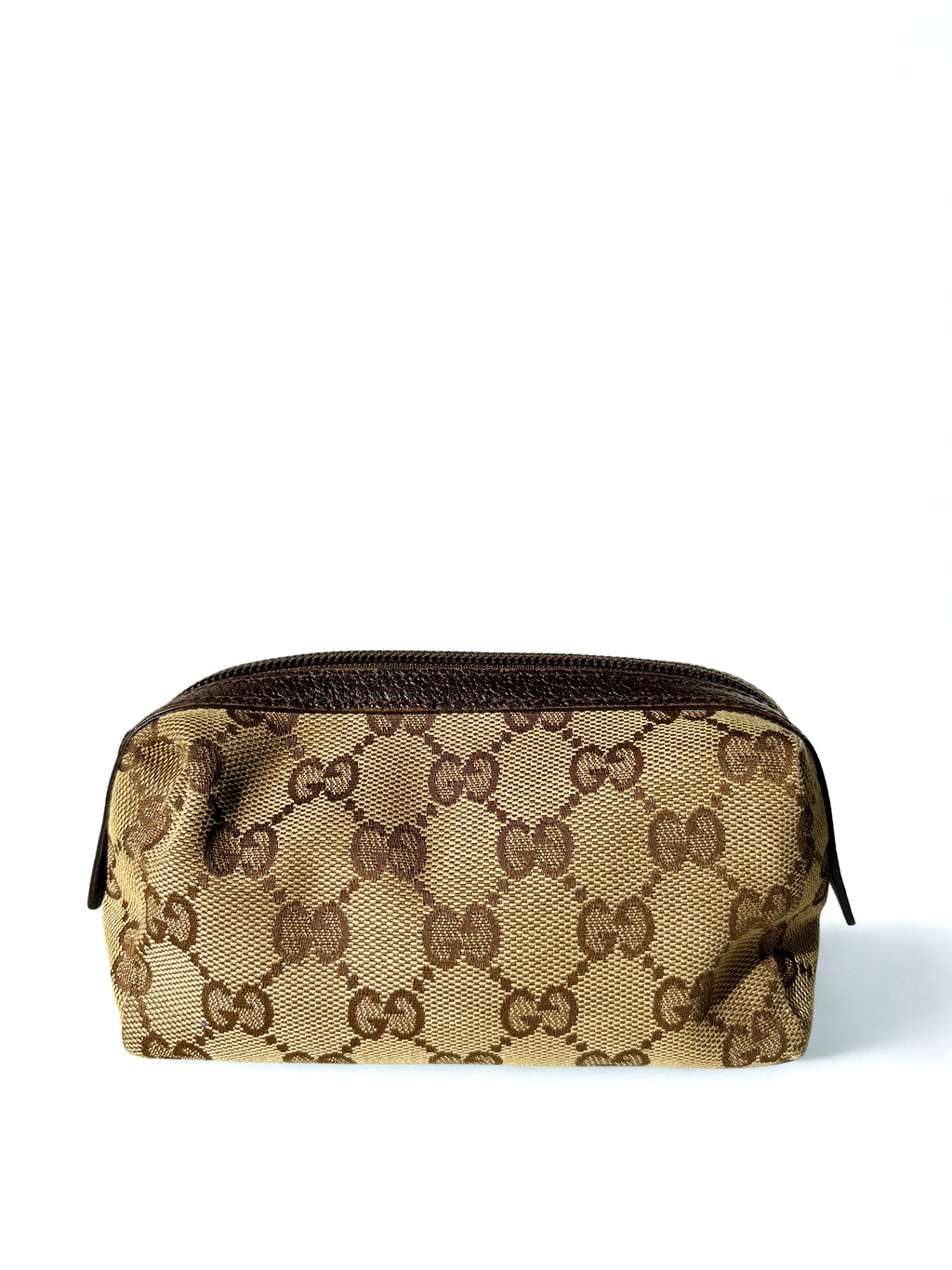 Gucci Monogram Pouch Brown