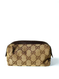 Gucci Monogram Pouch Brown