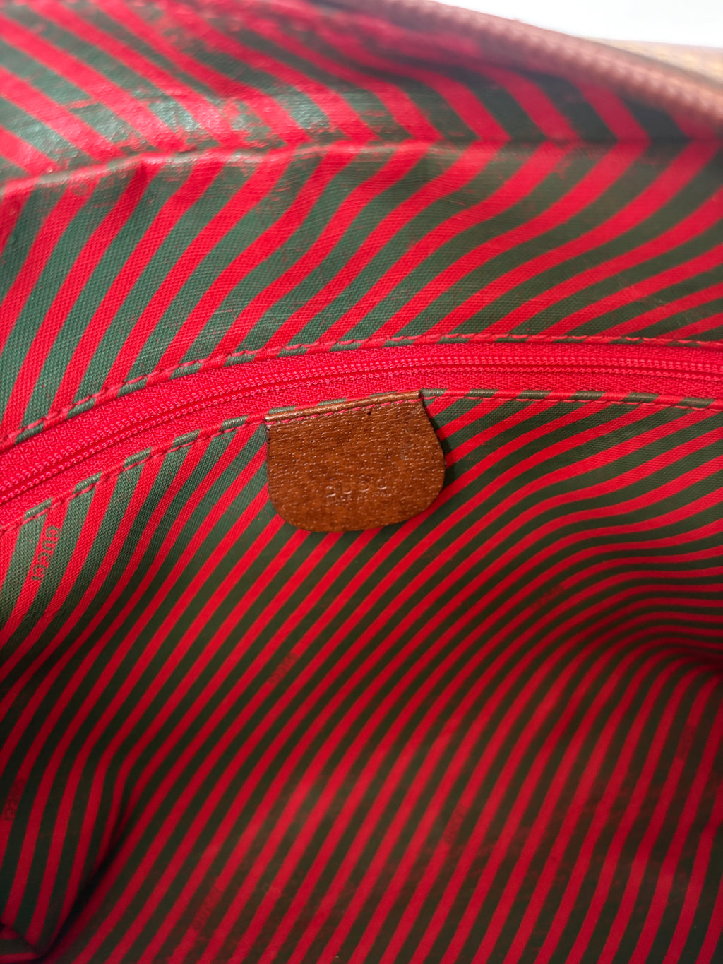 Gucci Ophedia GG Supreme rood groen strepen