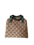 Pre-loved Gucci Canvas Balthus Top Handle, beige monogram canvas