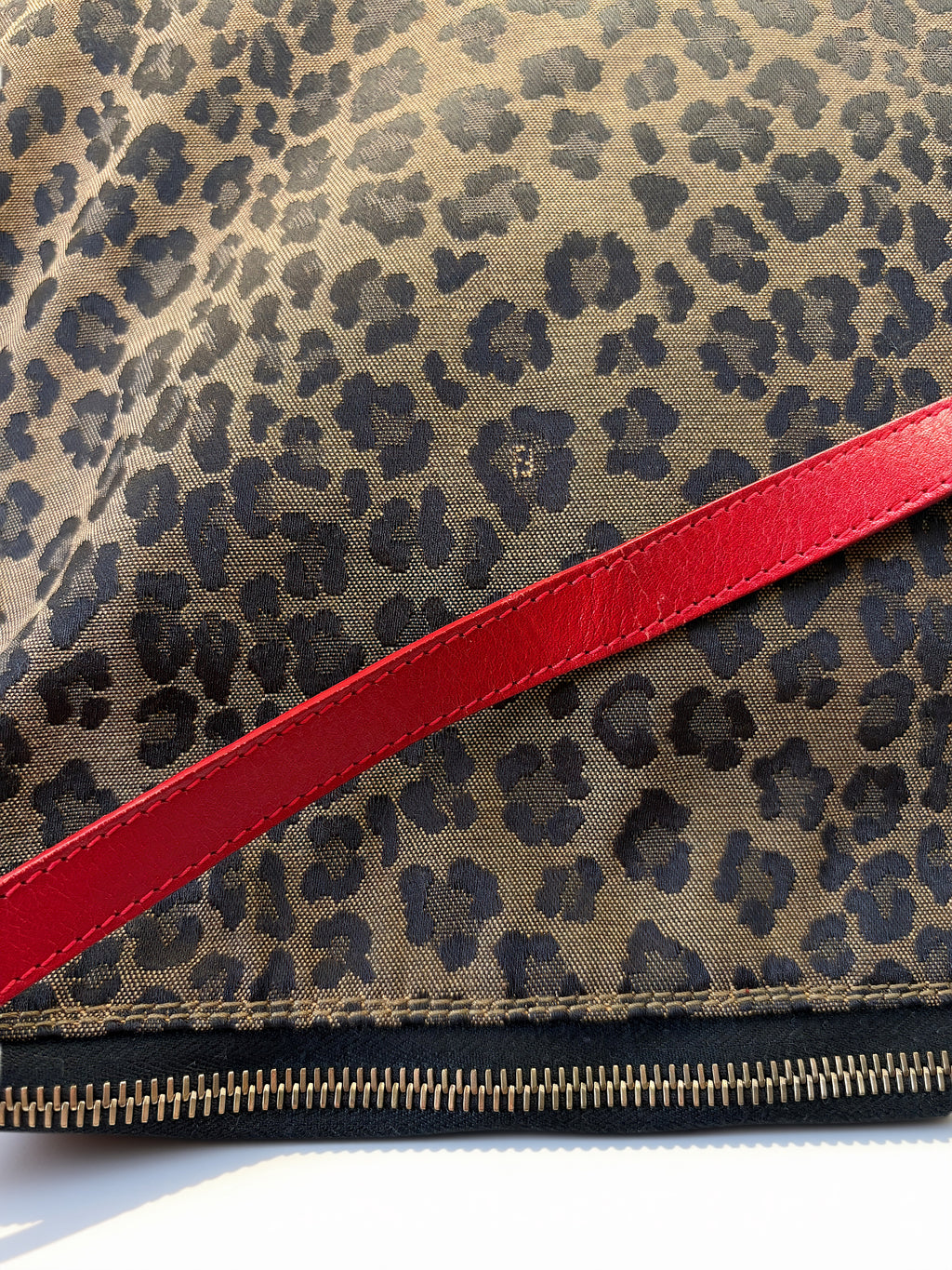 Fendi Leopard Hobo