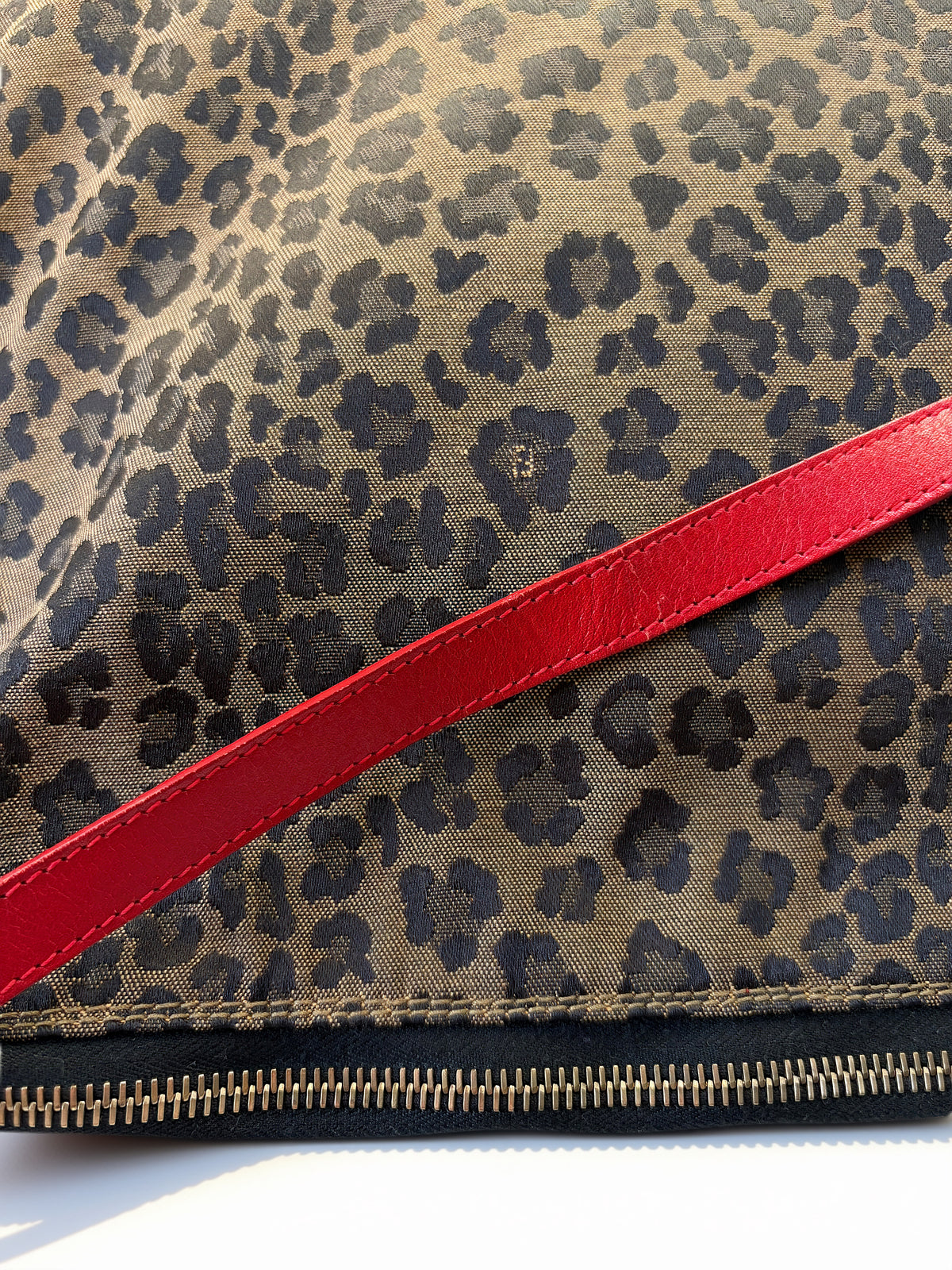 Fendi Leopard Hobo