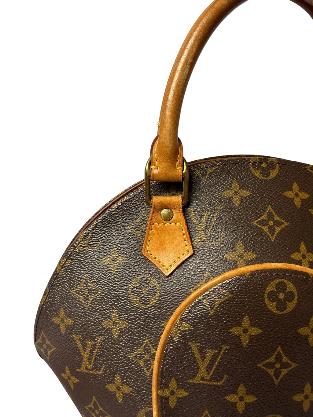 Pre-loved Louis Vuitton Ellipse PM Vachetta leder