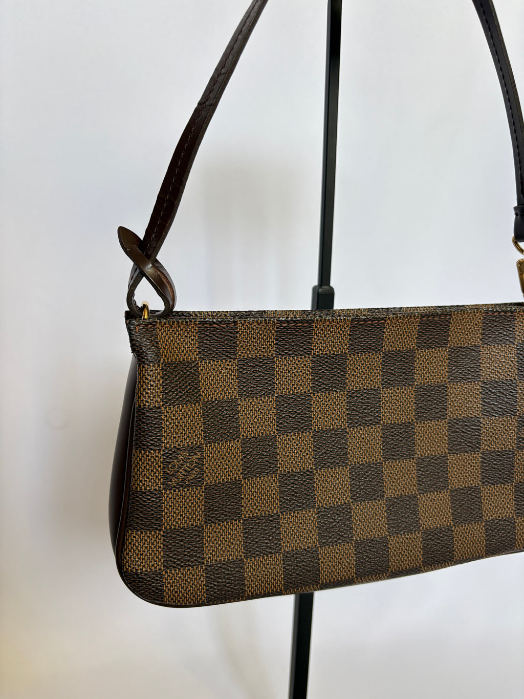 Louis Vuitton Navona pochette damier ebene
