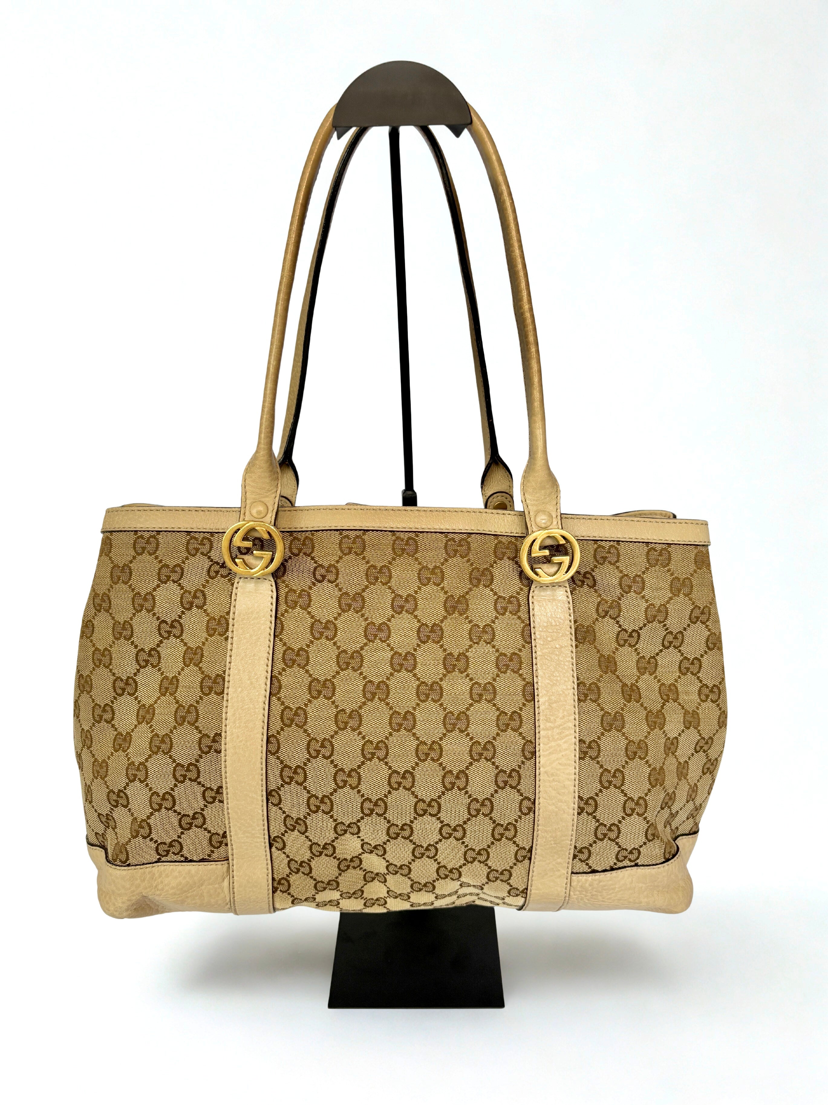 Gucci Canvas Miss GG Tote