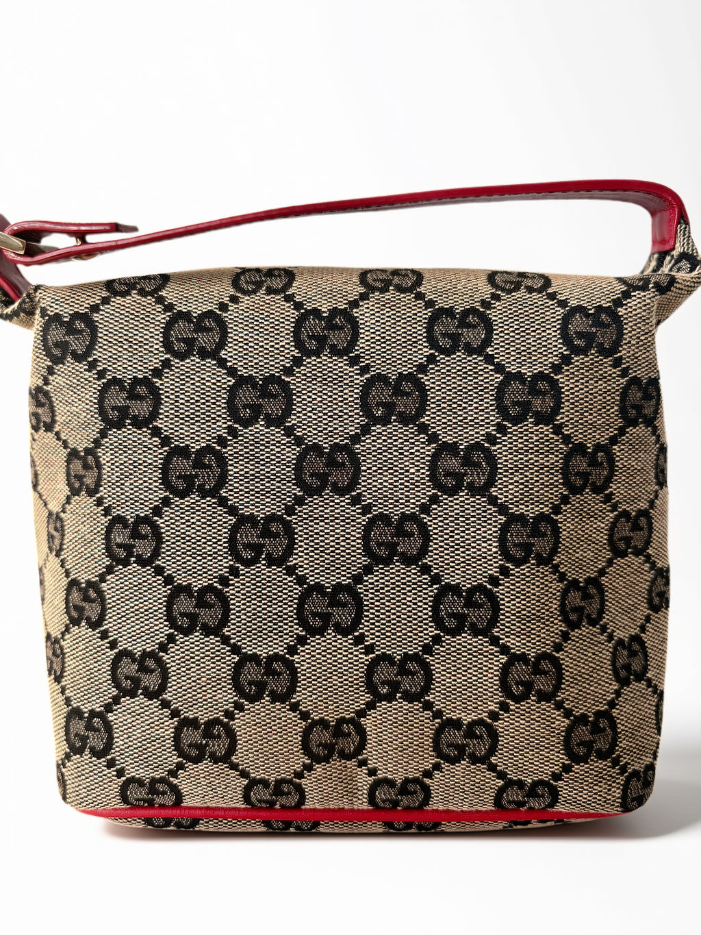 Gucci Monogram Canvas Pochette Mini