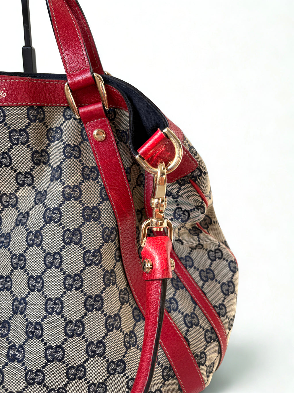 Gucci GG Canvas Convertible Abbey Hobo