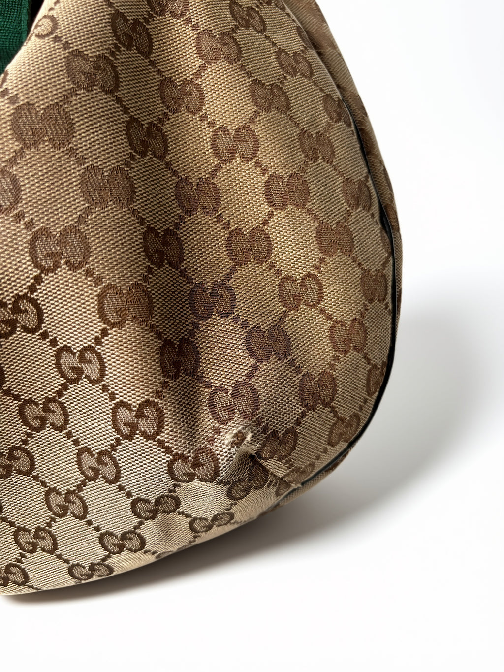 Gucci GG Canvas New Ladies Web Hobo