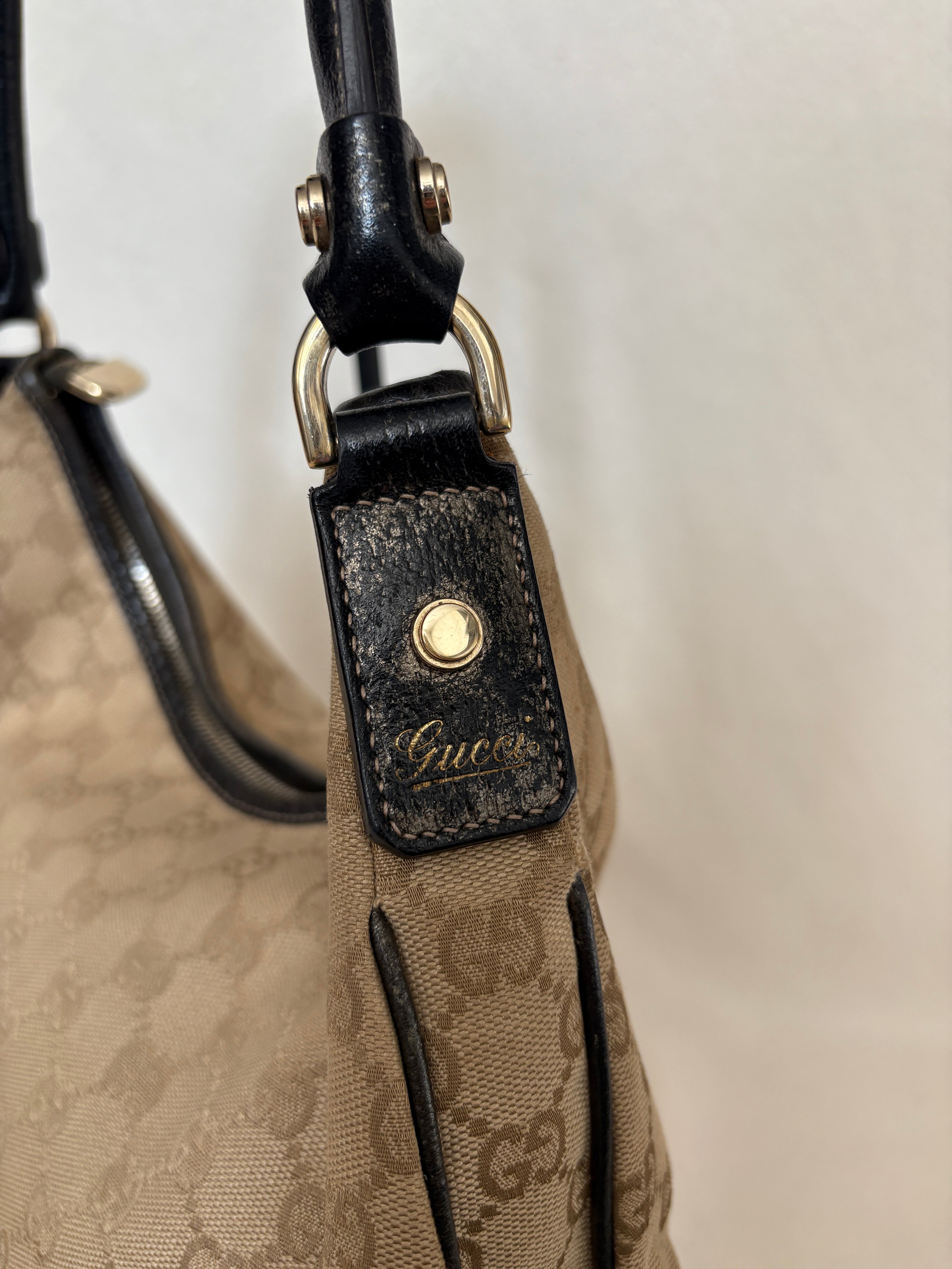 Gucci Canvas Abby D-ring Hobo