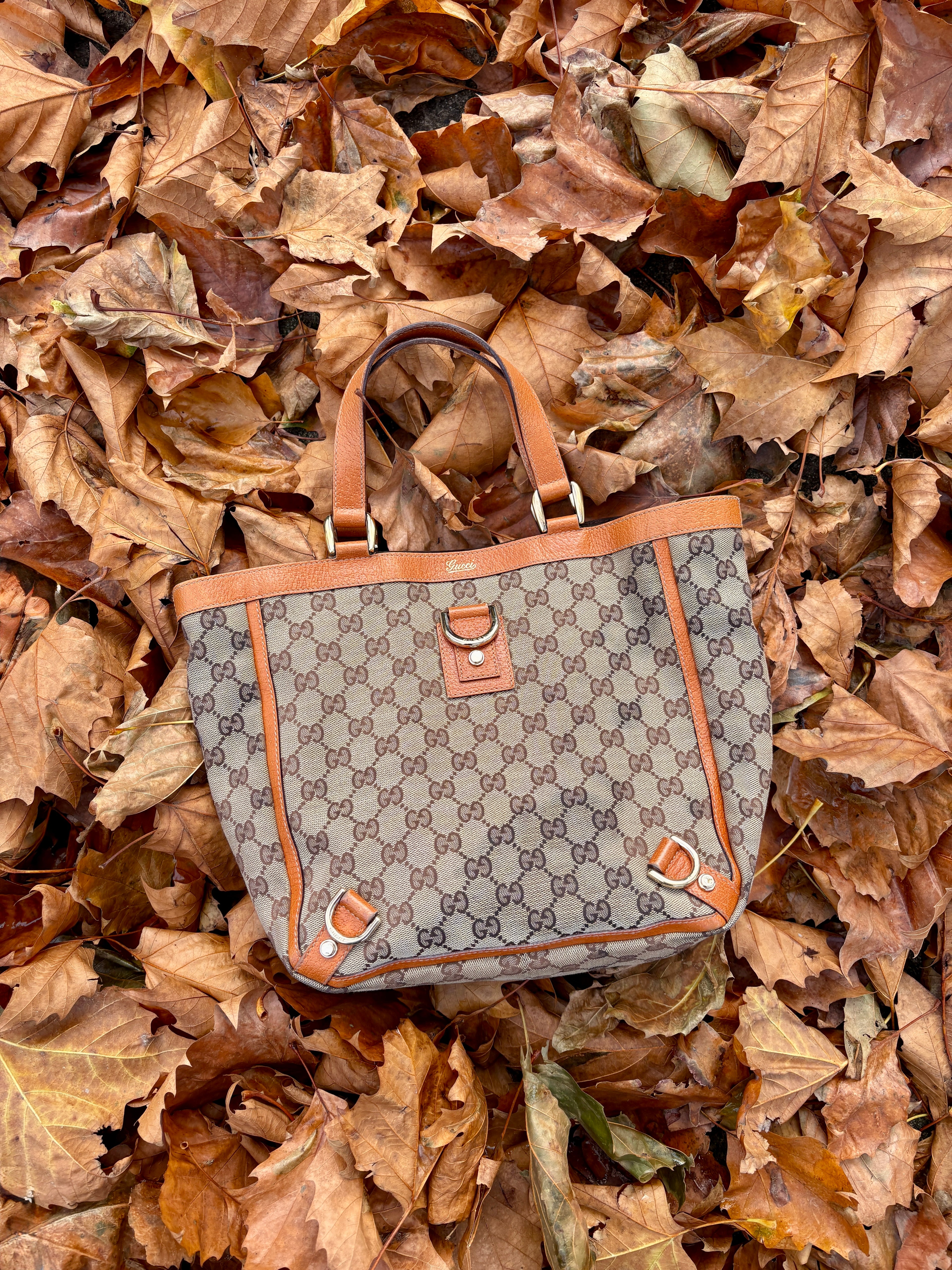 Gucci Abbey D-Ring Canvas GG