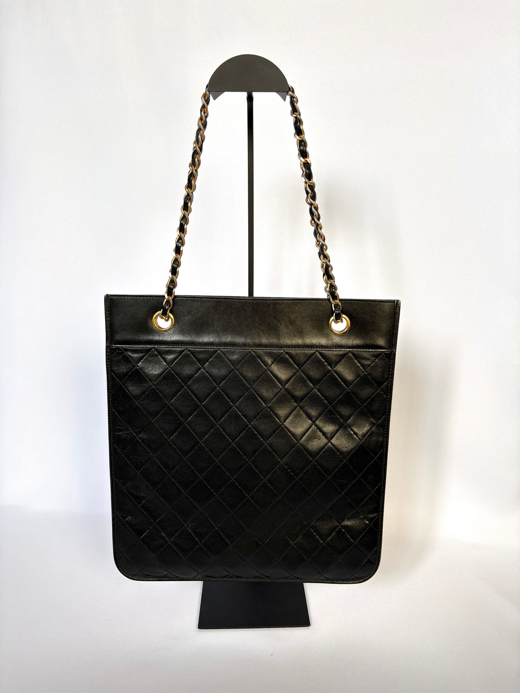 Chanel Vintage CC Tote lambskin