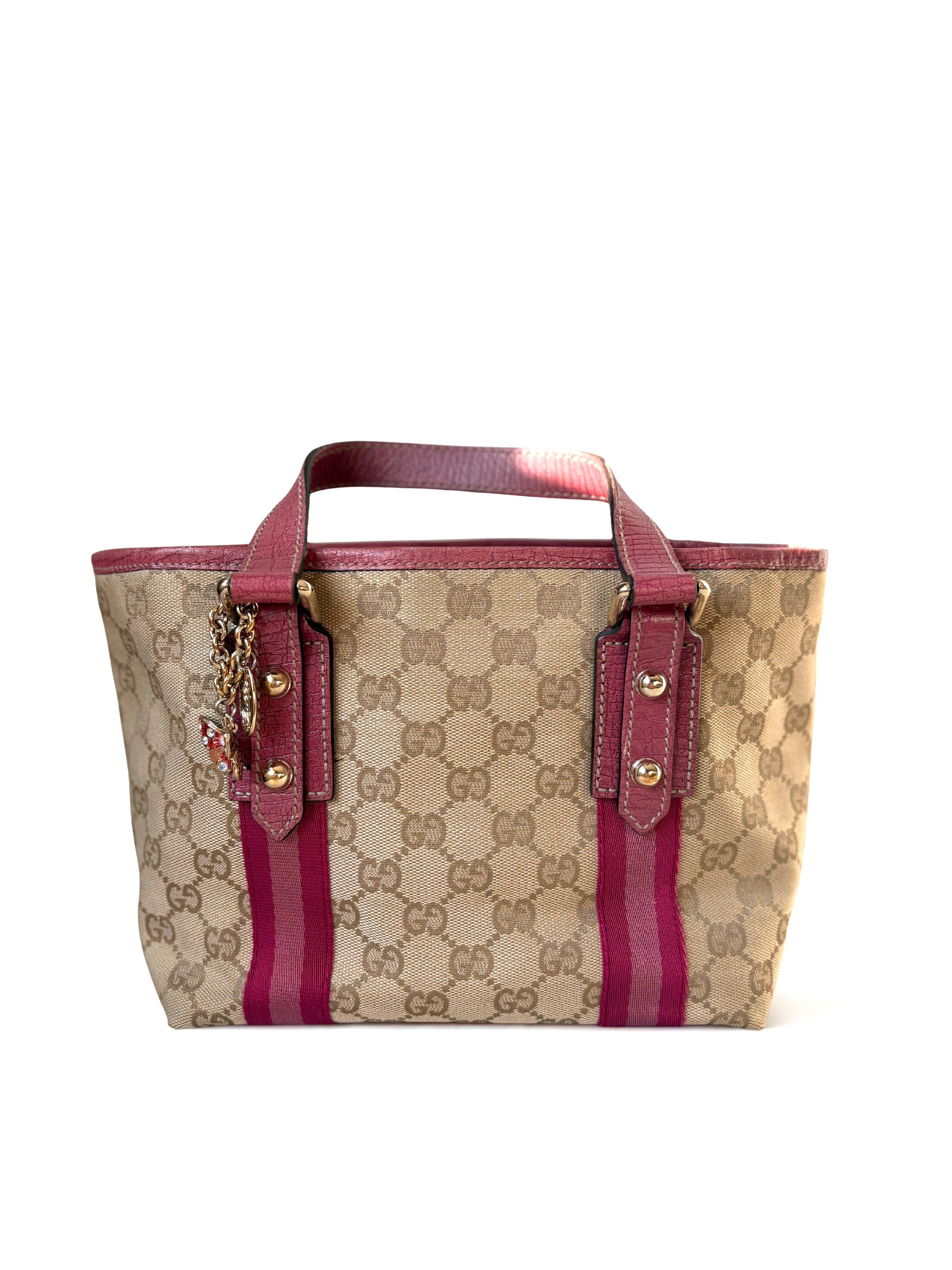 Gucci Canvas Jolicoeur Tote Mini