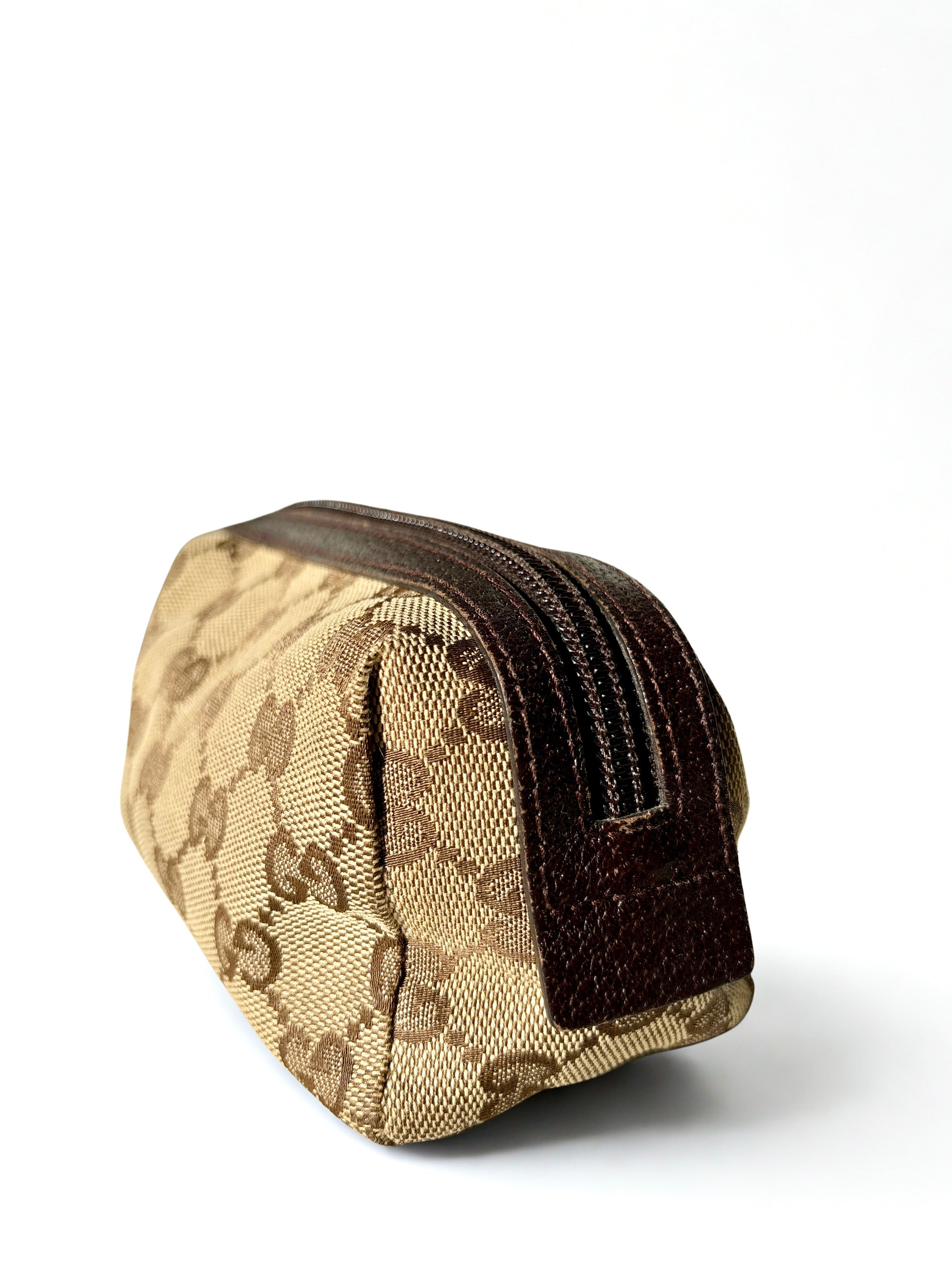 Gucci Monogram Pouch Brown