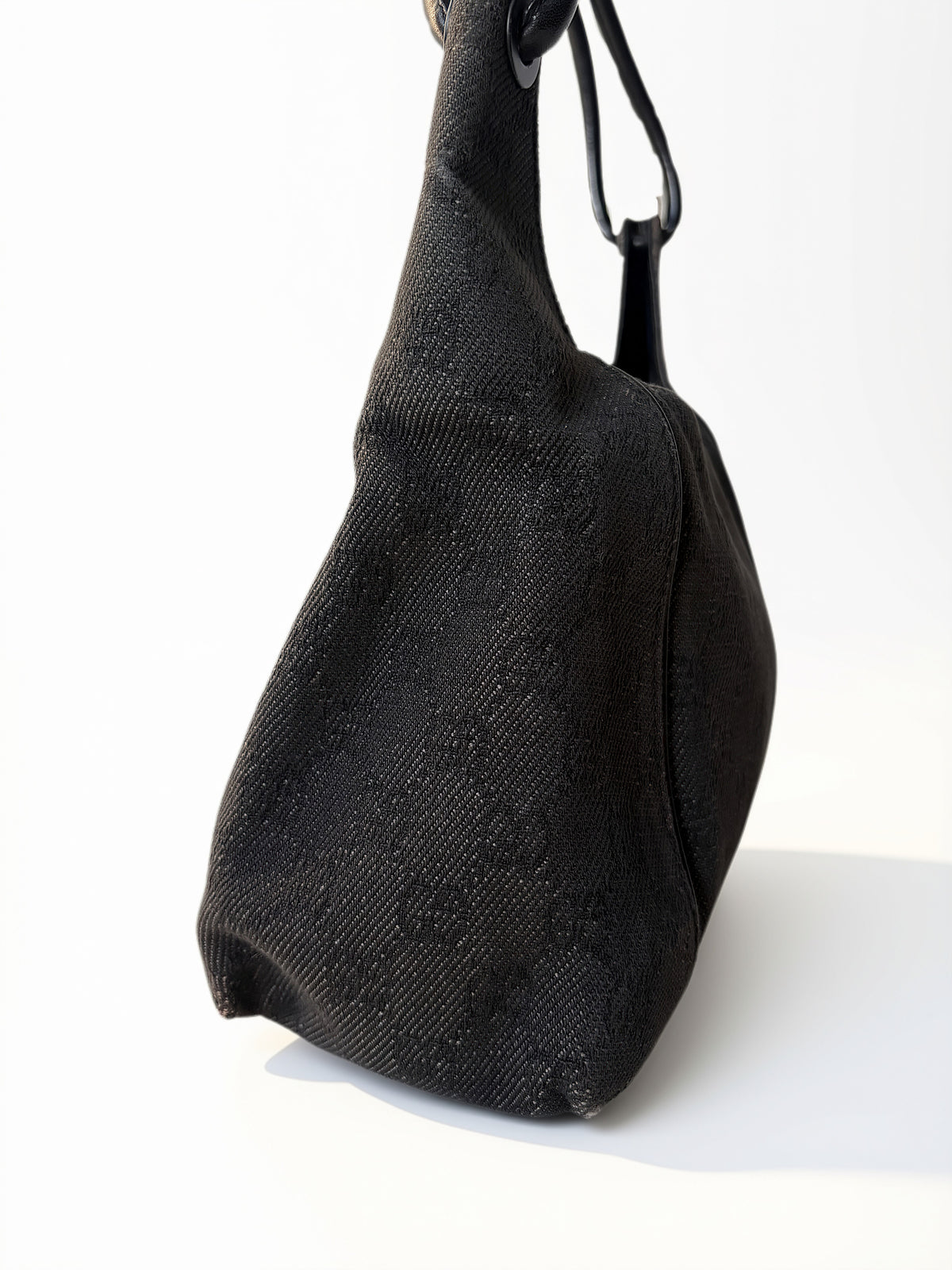 Gucci GG Denim Hobo