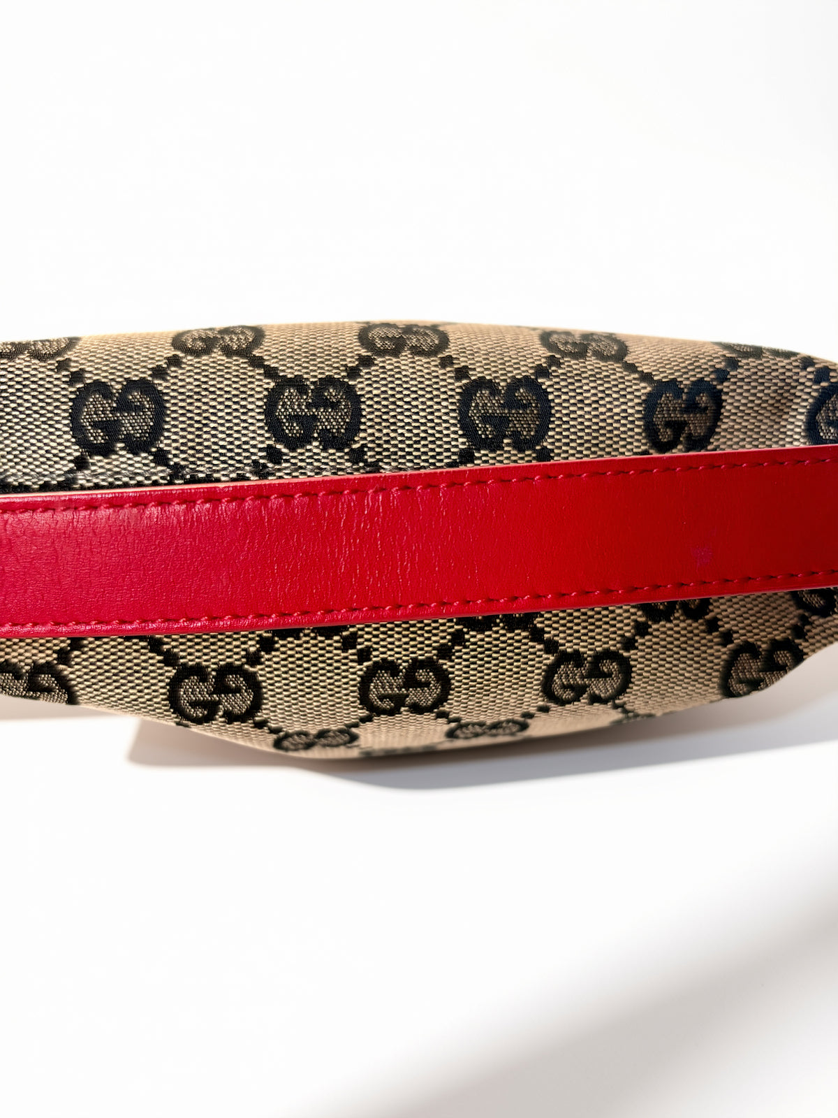 Gucci Monogram Canvas Pochette Mini