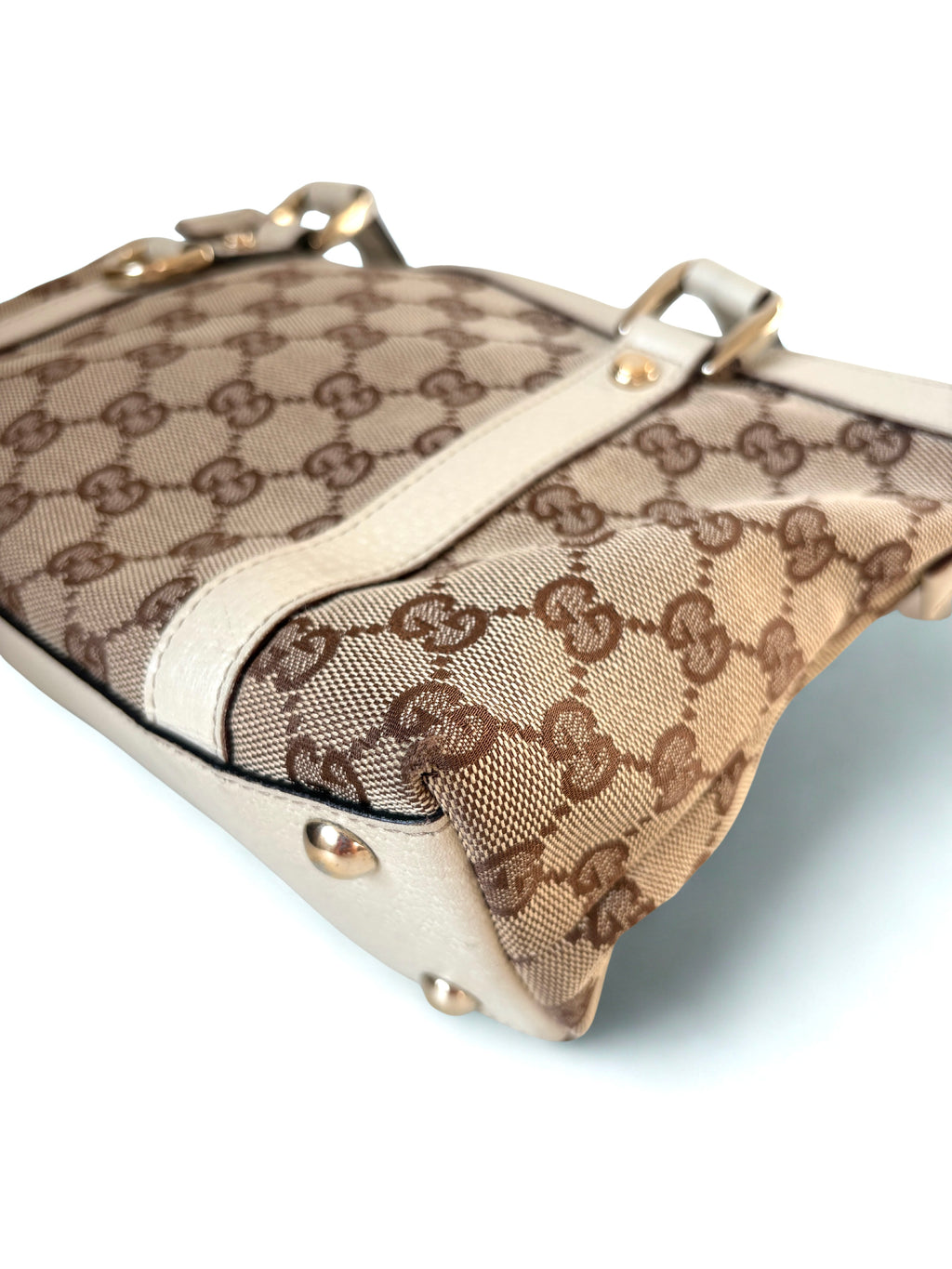 Gucci Abbey D-Ring Tote beige