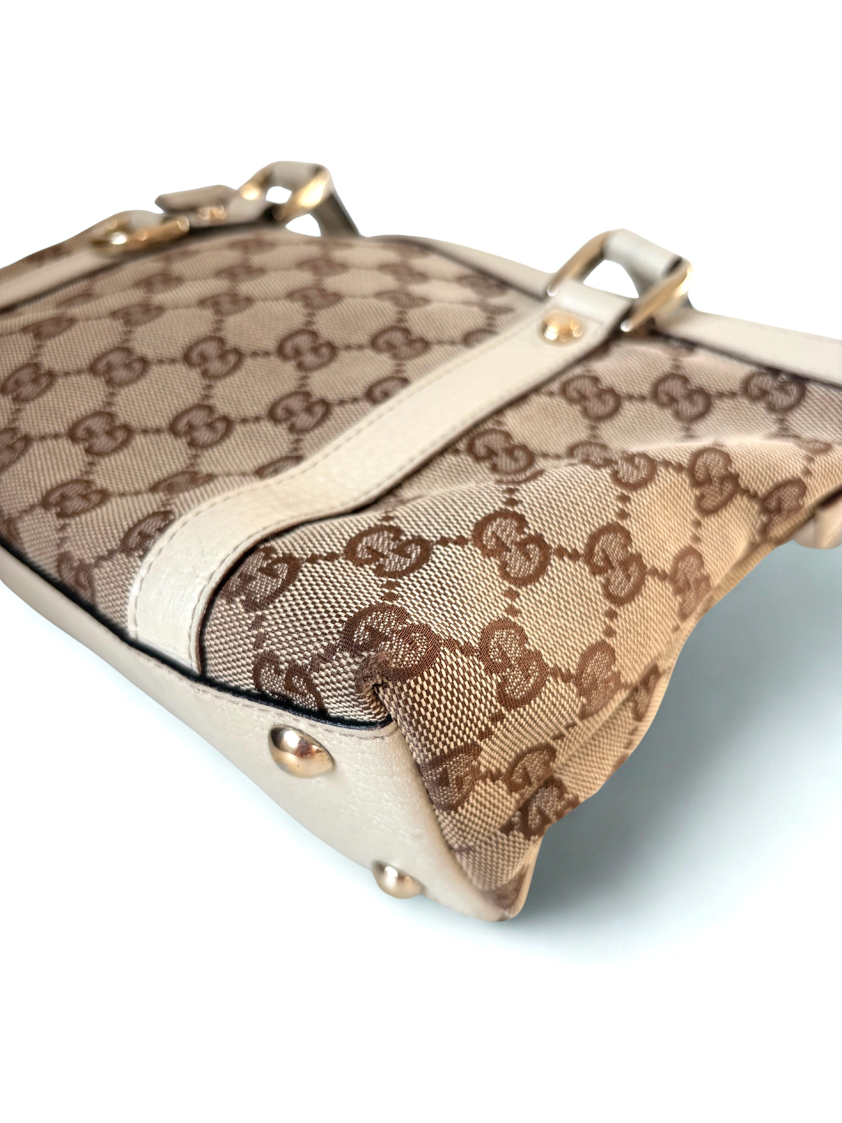 Gucci Abbey D-Ring Tote beige