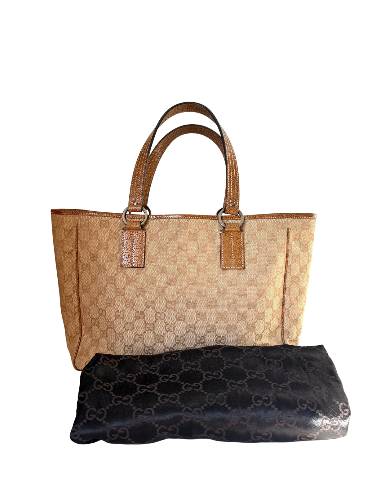 Pre-loved Gucci GG Monogram Tote met originele dustbag, Trésor de Lou