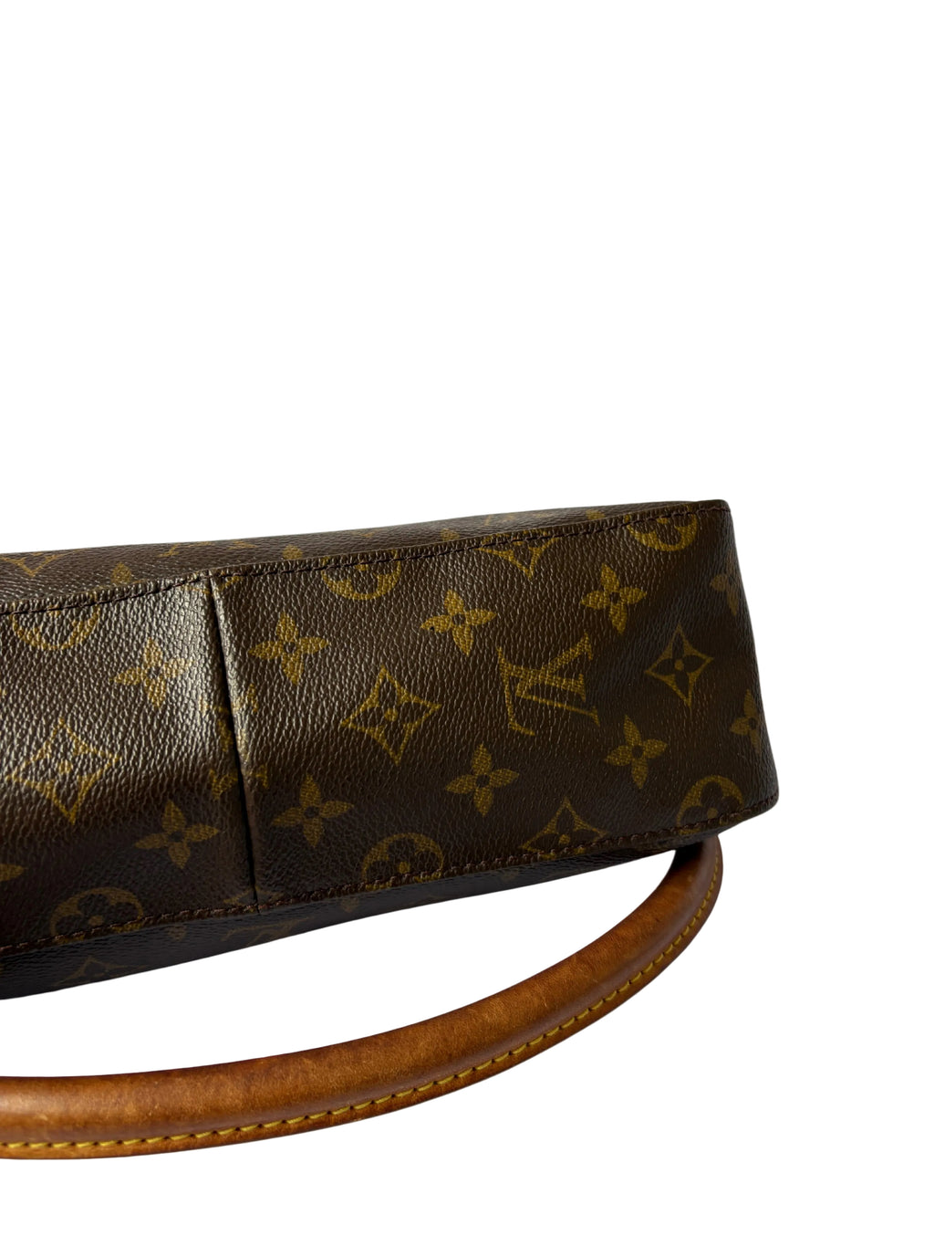 Pre-loved Louis Vuitton Monogram Looping PM Vachetta handle vintage