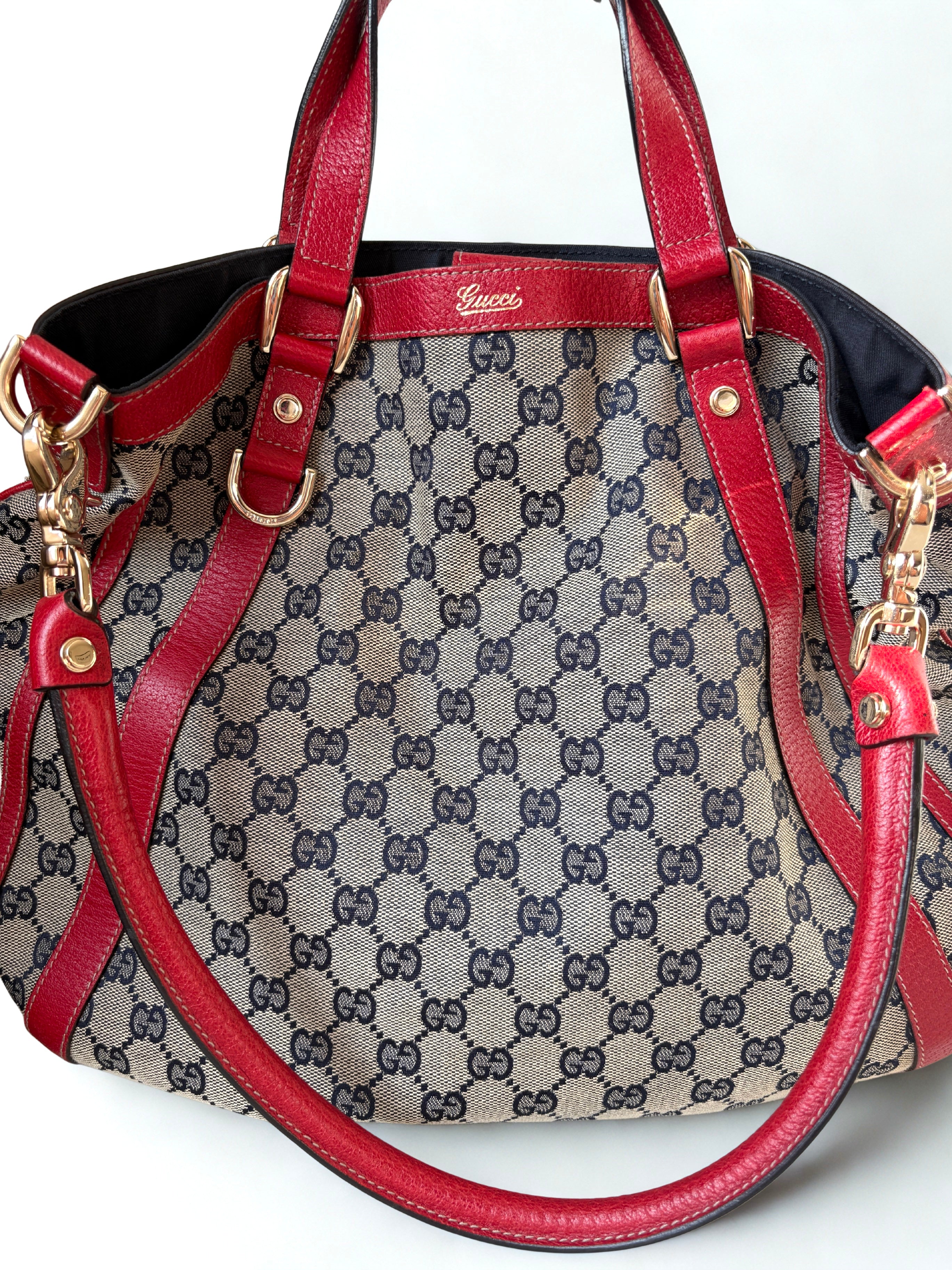 Gucci GG Canvas Convertible Abbey Hobo