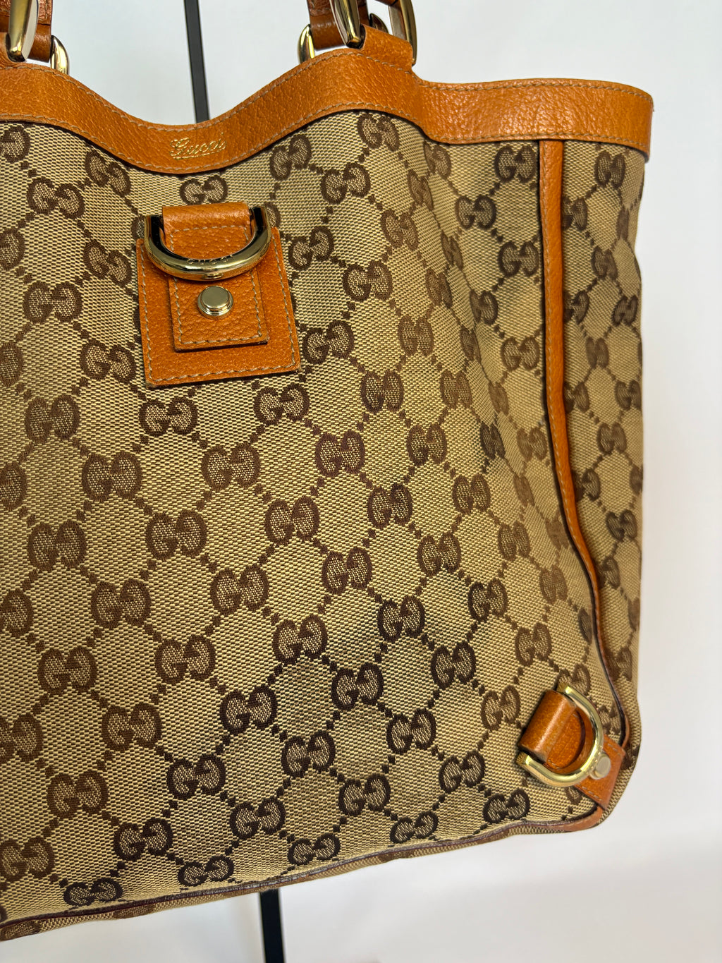 Gucci Abbey D-Ring Canvas GG