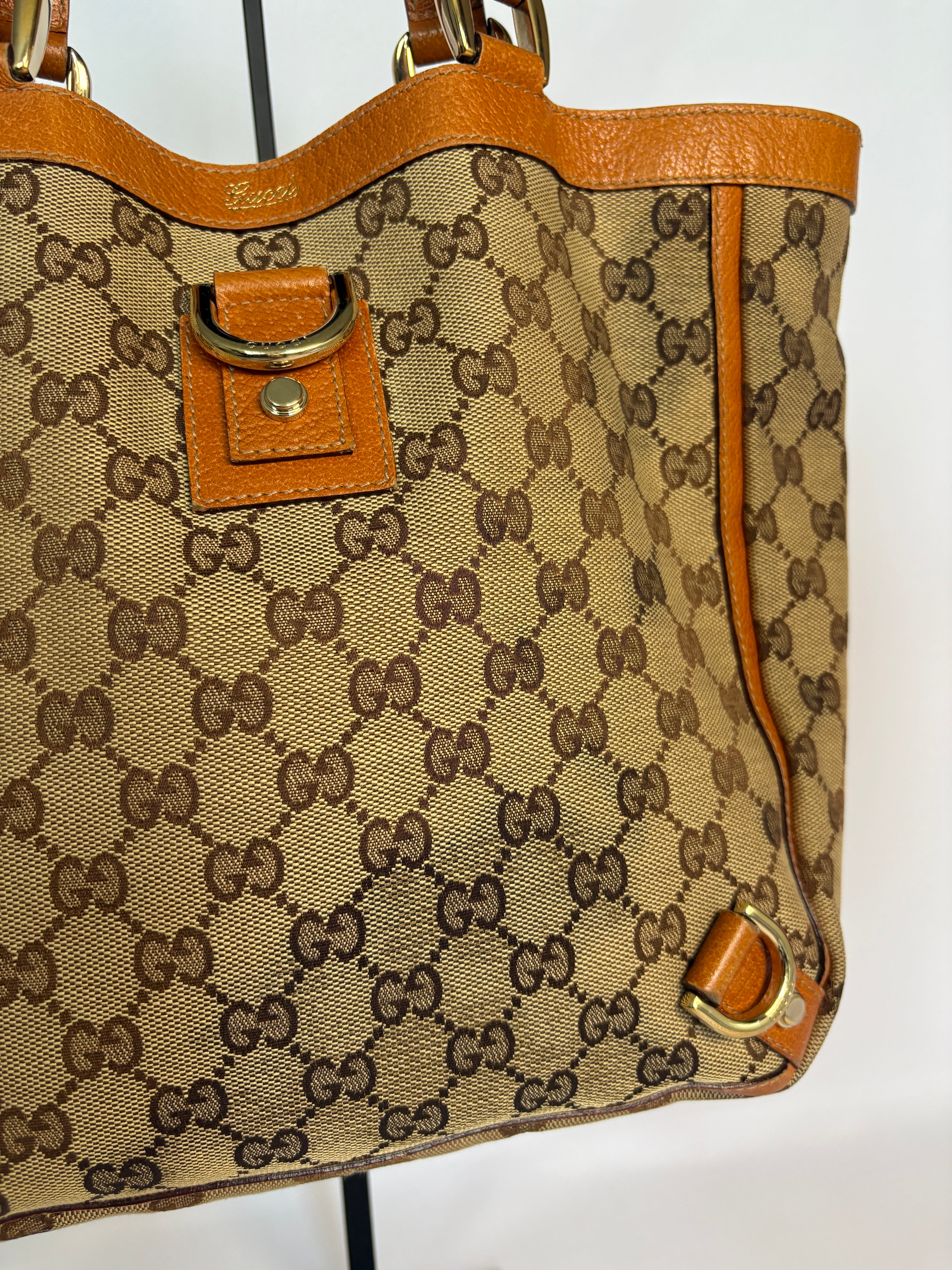 Gucci Abbey D-Ring Canvas GG