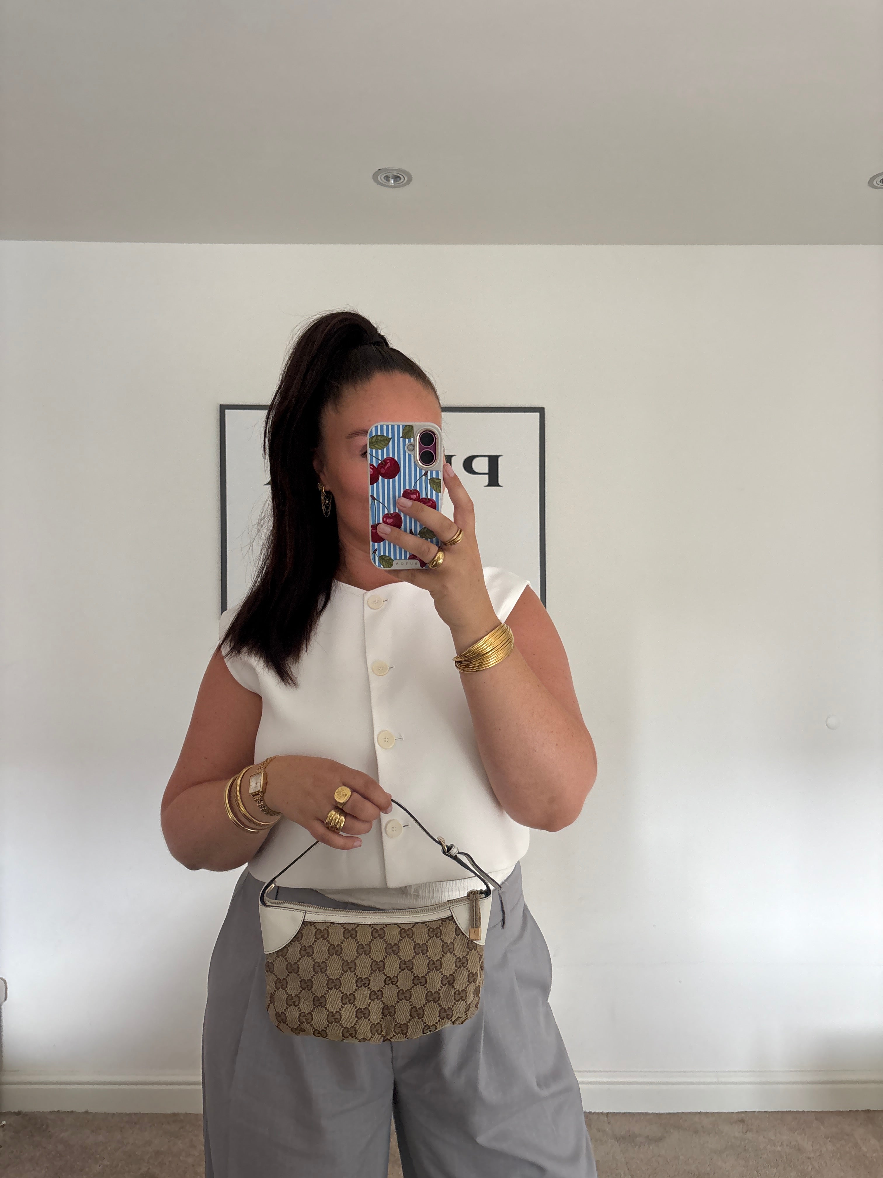 Gucci GG Canvas Princy Pochette