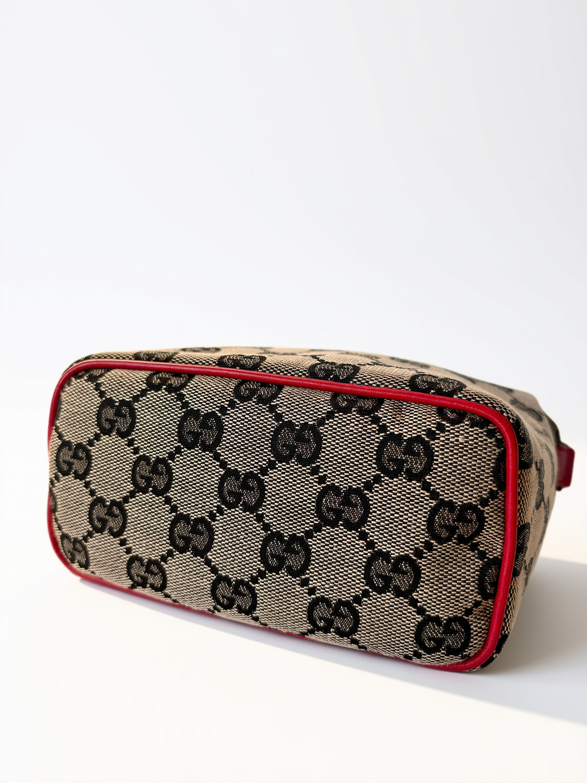 Gucci Monogram Canvas Pochette Mini