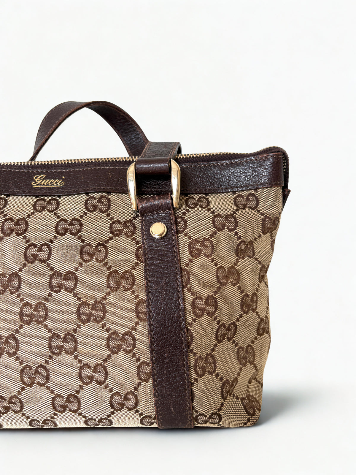 Gucci Abbey D-ring Monogram Tote Mini