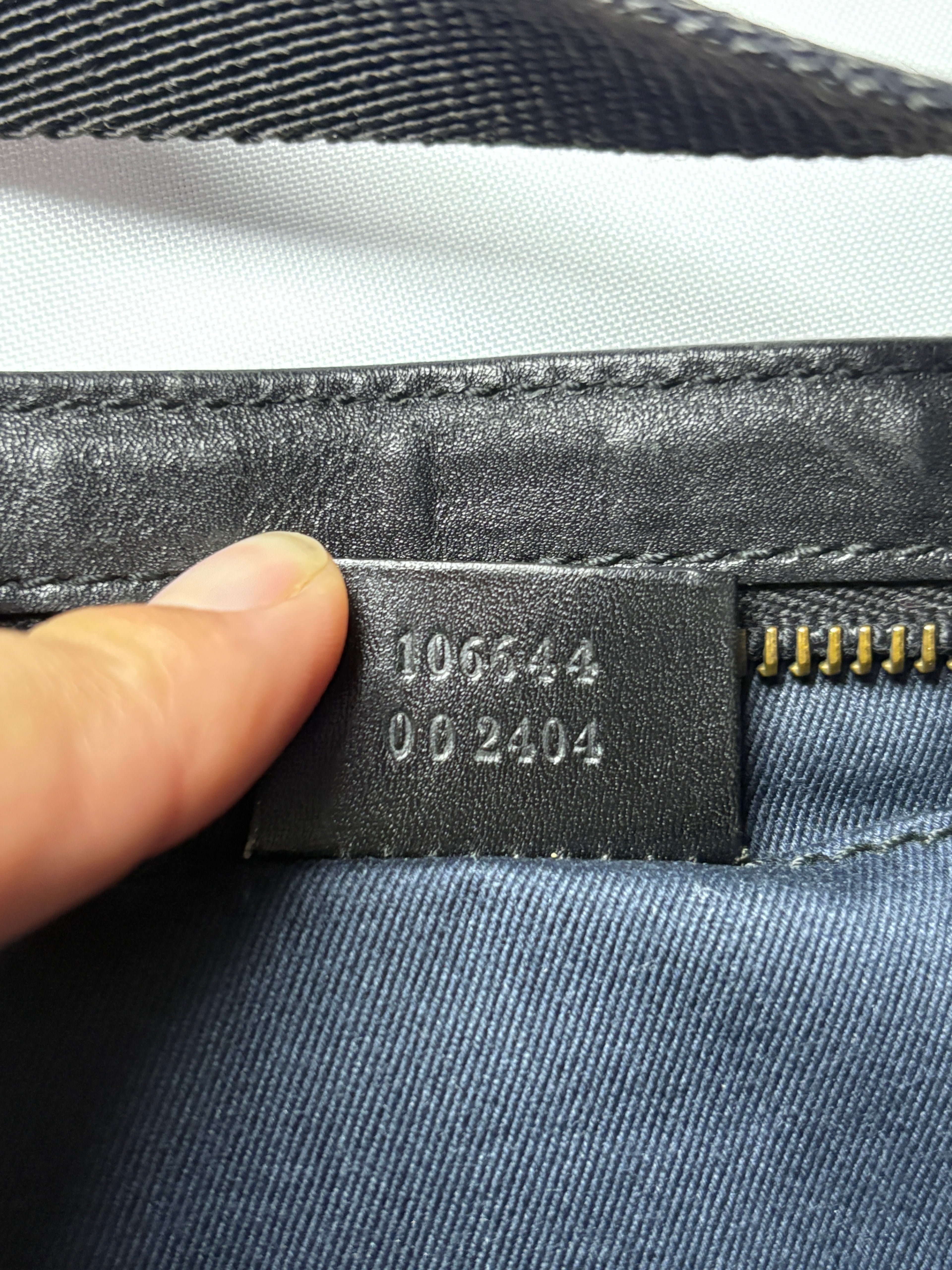 Gucci GG Canvas Mini zwart