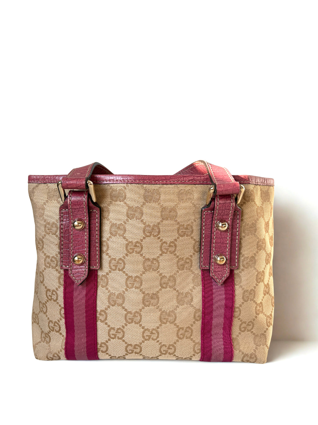 Gucci Canvas Jolicoeur Tote Mini