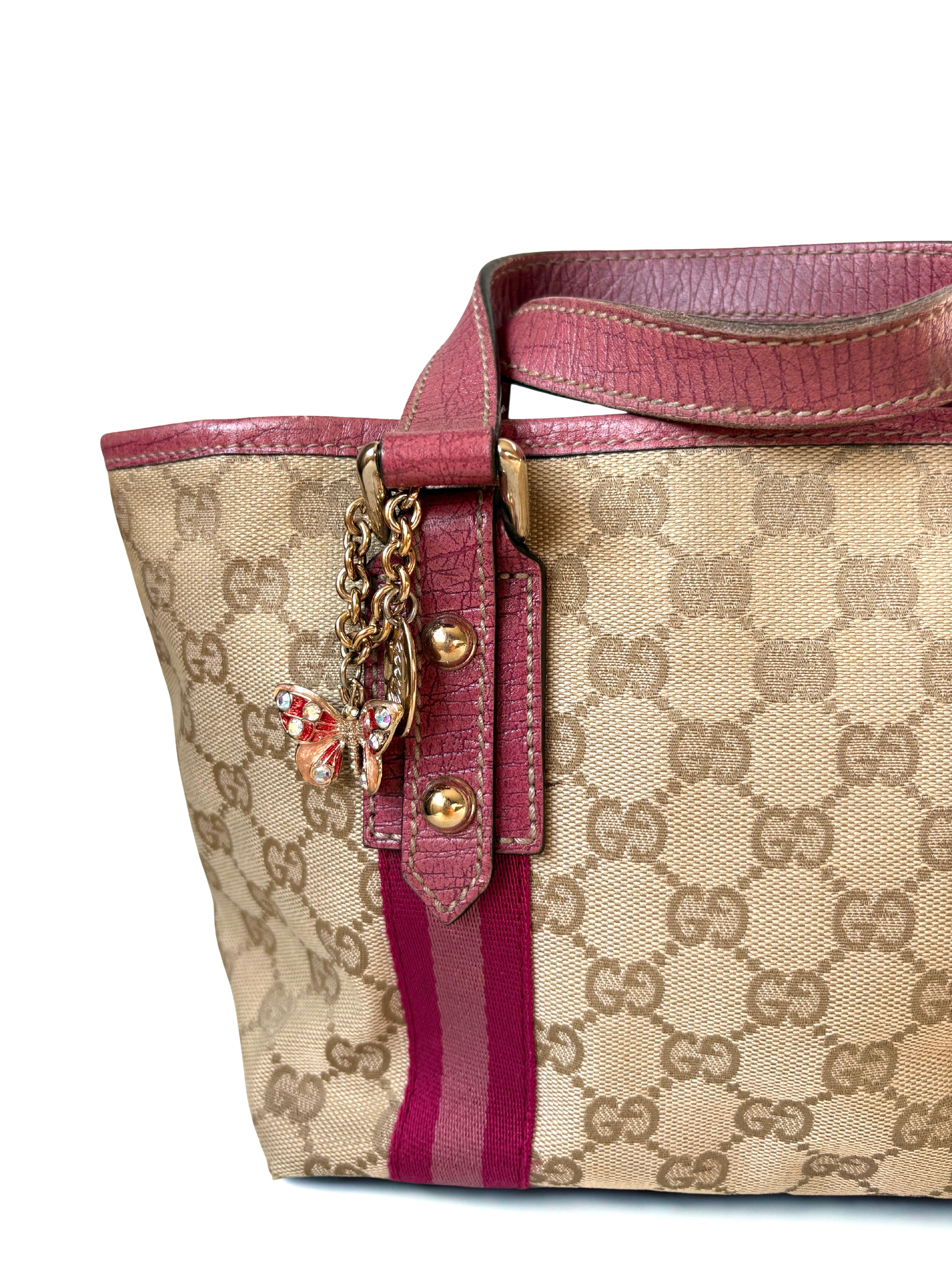 Gucci Canvas Jolicoeur Tote Mini