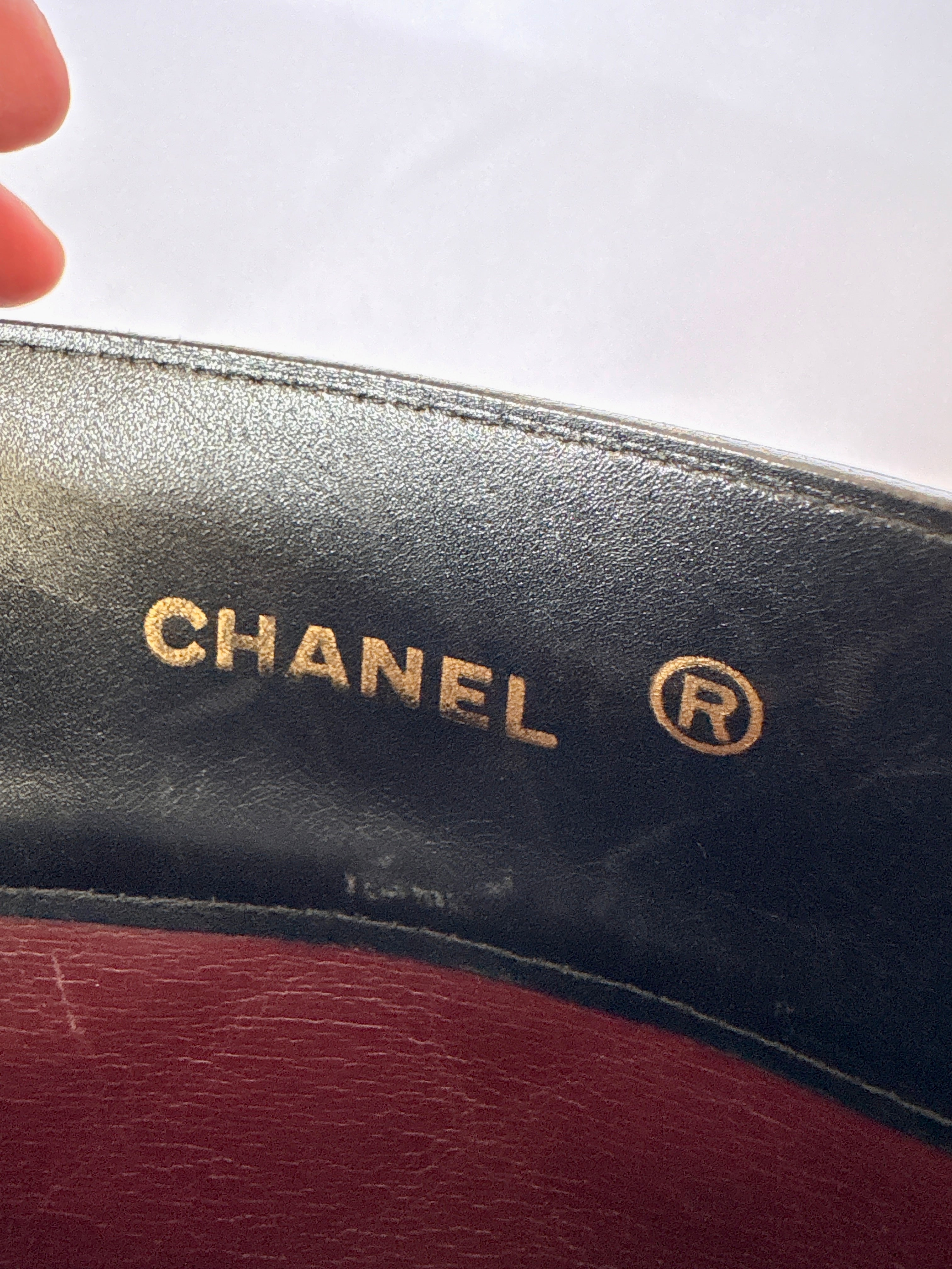 Chanel Vintage CC Tote lambskin